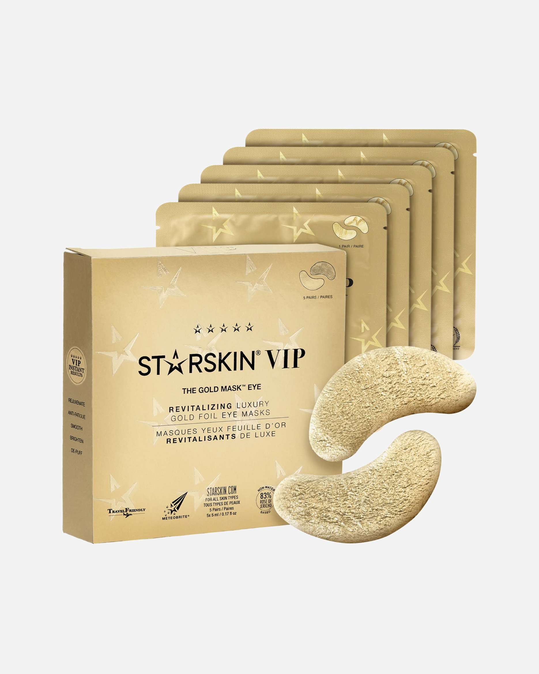 Patchs yeux pour Unisexe STARSKIN ® The Gold Mask 25 ml (5 x 5 ml)