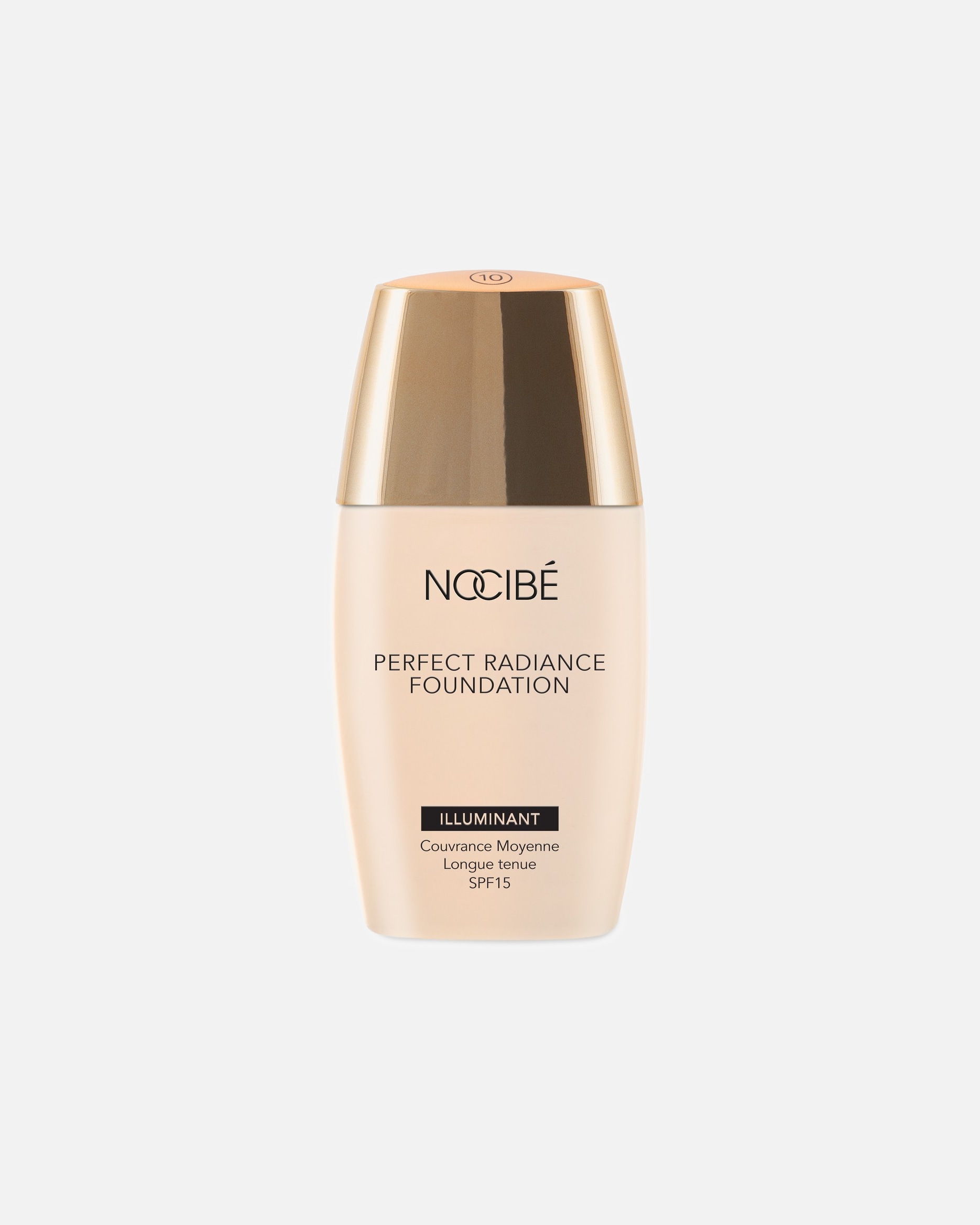 Fond de teint pour Femme Nocibé Ligne de marque standard Perfect Radiance Foundation 10 City of Bright