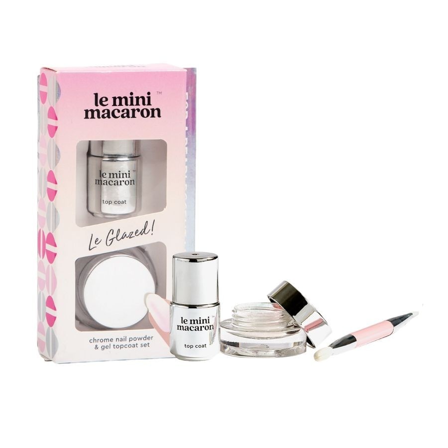 Le Mini Macaron - Poudre Chromée pour les ongles Coffrets 1 pieces Blanc unisex