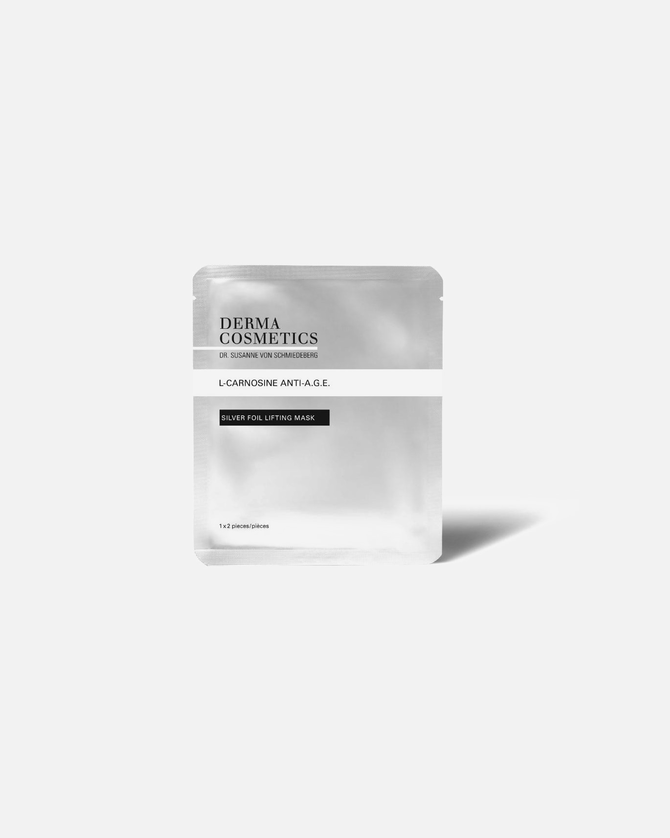 Masque tissu pour Unisexe Dr. Susanne von Schmiedeberg Silver Foil Lifting Mask 2 unités