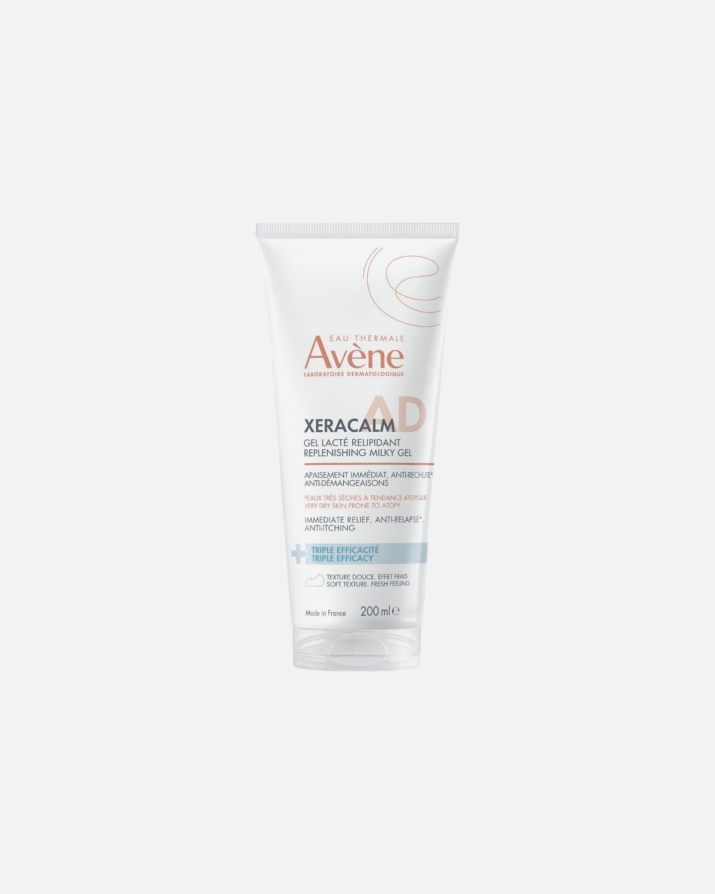 Crème pour le corps pour Unisexe Avène Gel Lacté Relipidant 200 ml