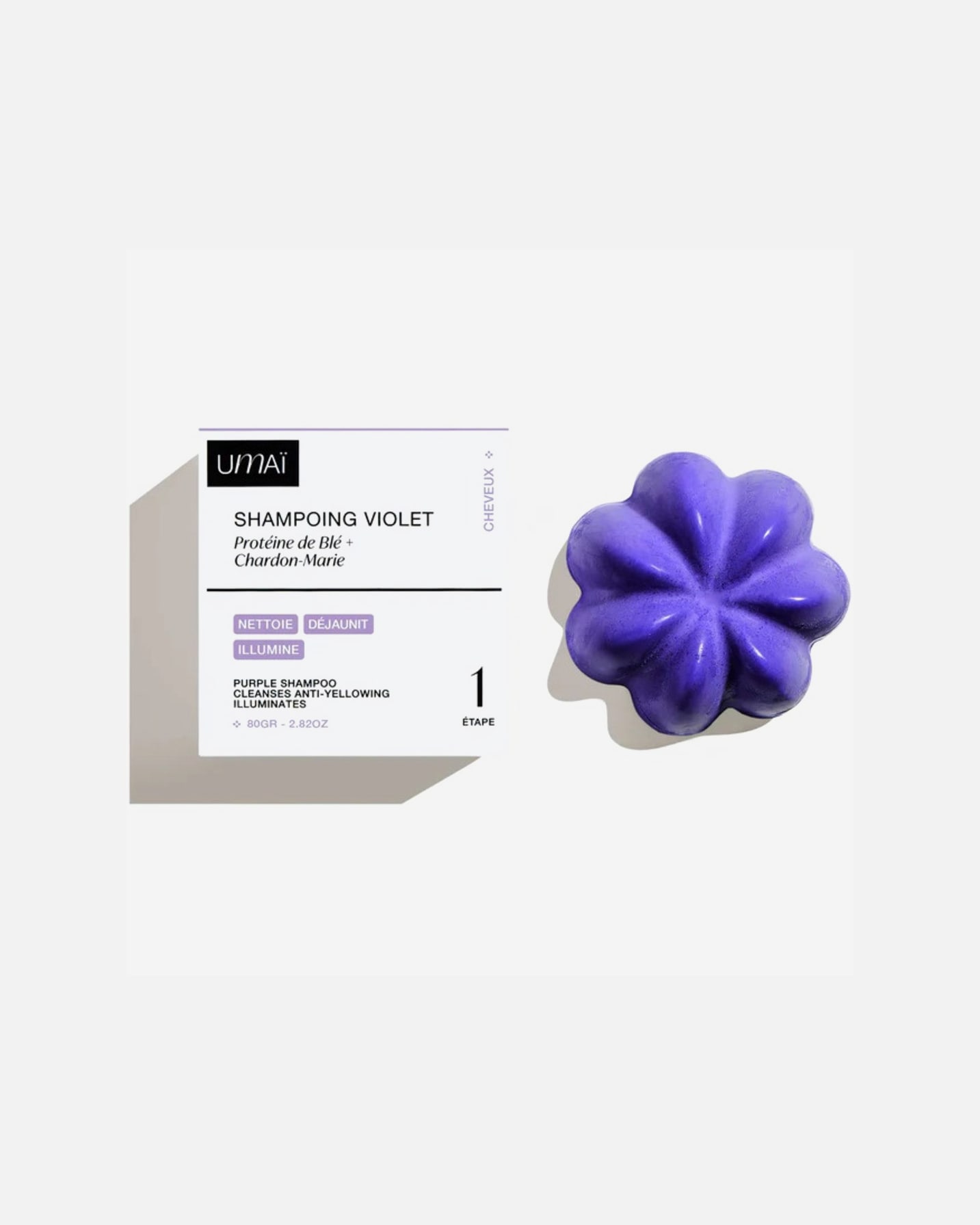 Shampooing pour Unisexe UMAI Default Brand Line Shampoing violet 80 g