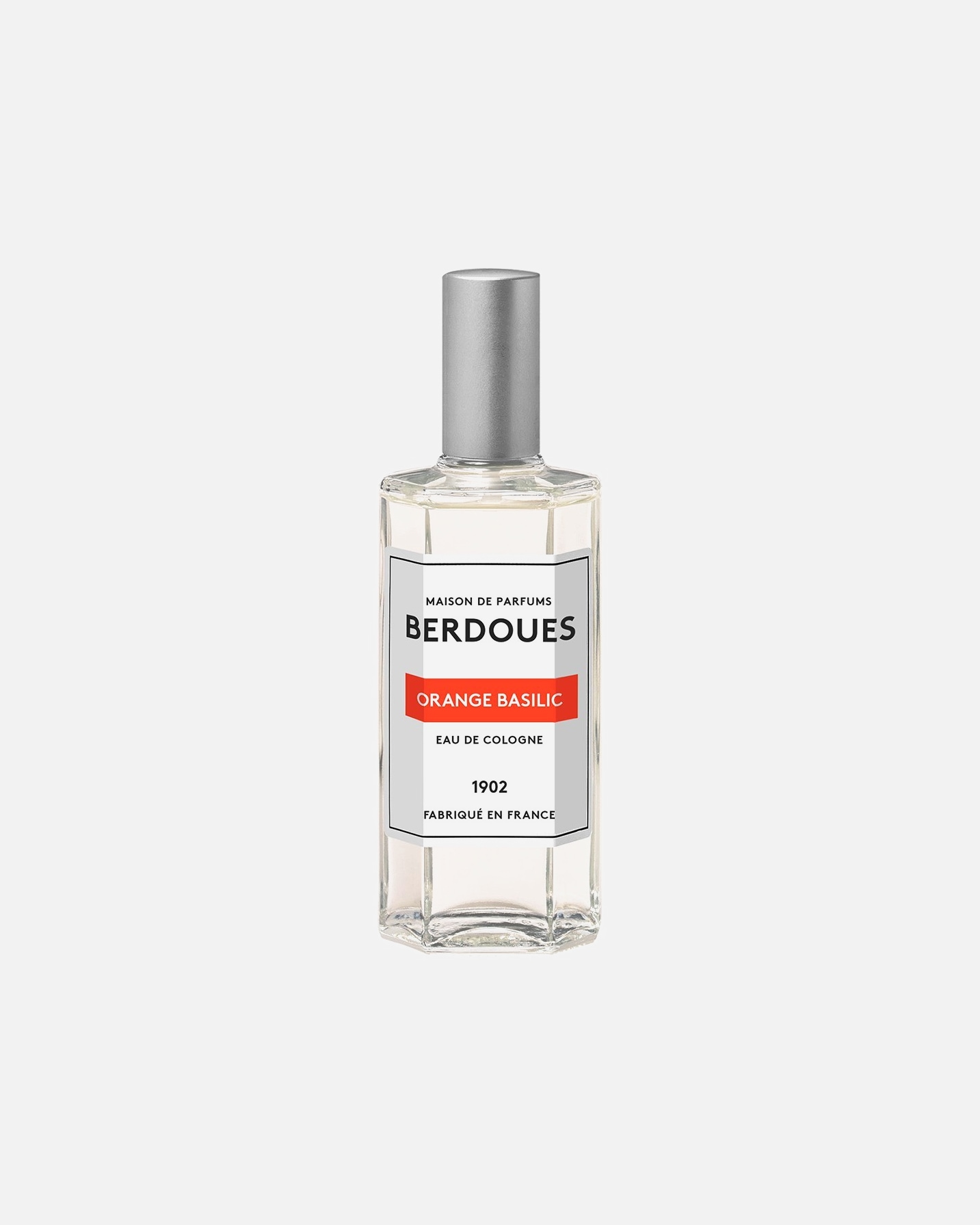 Eau de Cologne pour Femme Berdoues Orange Basilic 125 ml
