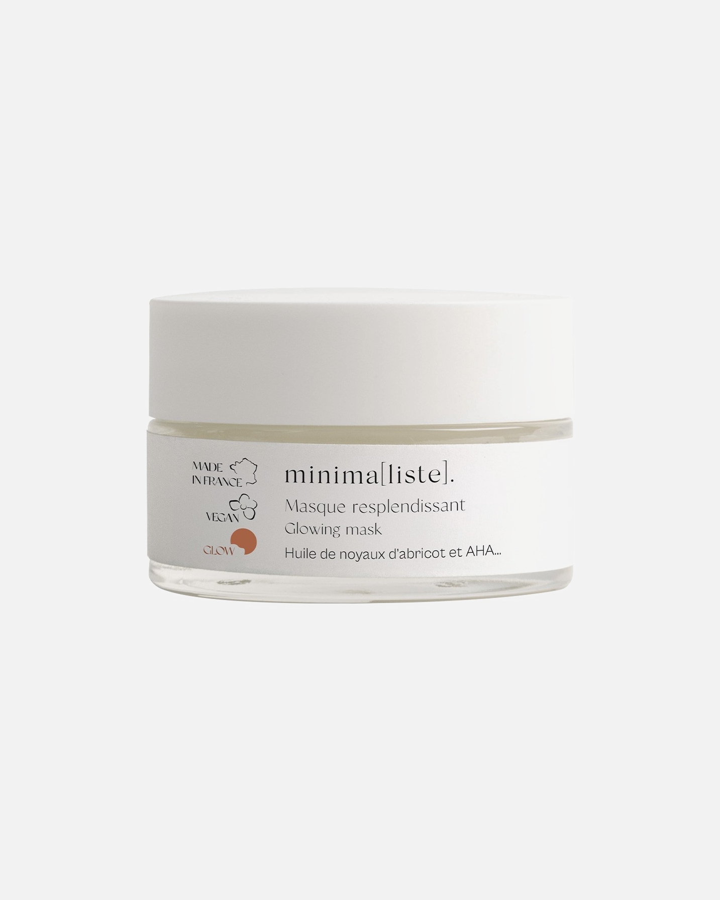 Masque illuminateur pour Unisexe Minimaliste MASQUE RESPLENDISSANT 50 ml