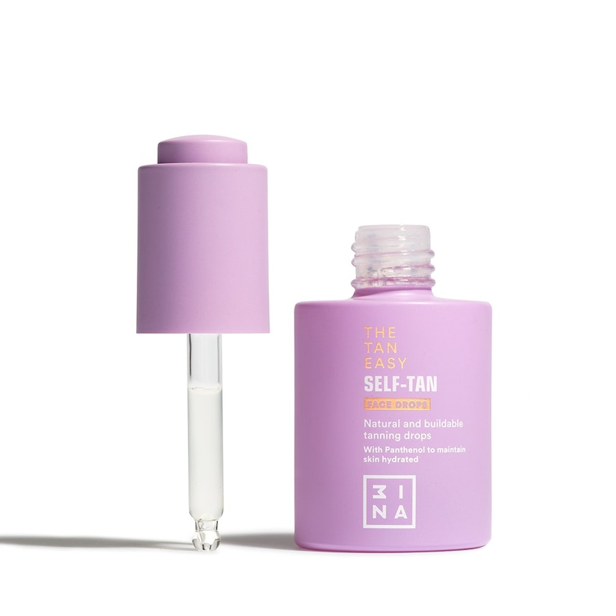 3INA - The Tan Easy Self-Tan Face Drops Contouring 30 ml unisex