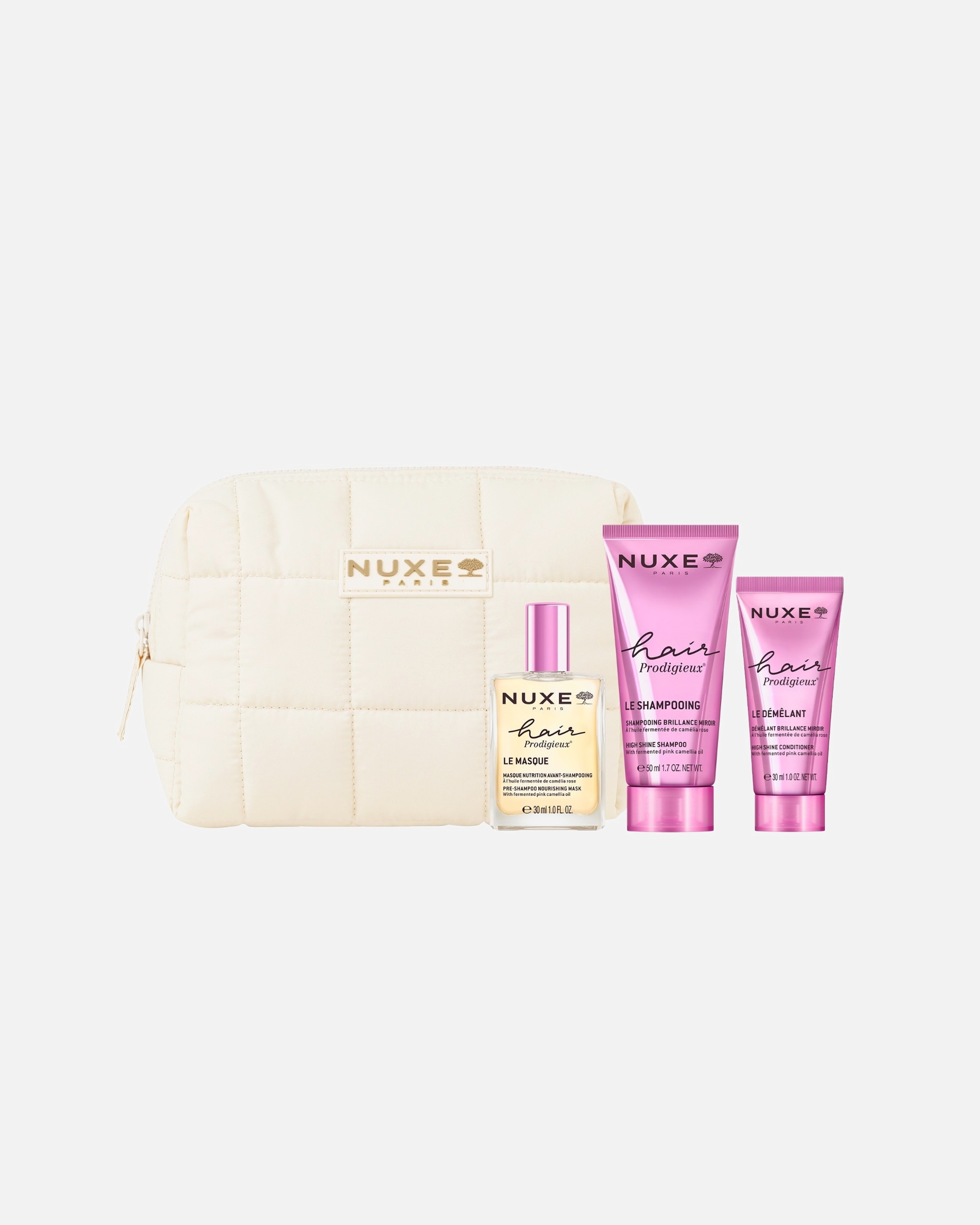 Set de voyage pour Unisexe NUXE Hair Prodigieux® Ma routine cheveux brillants 1 unité