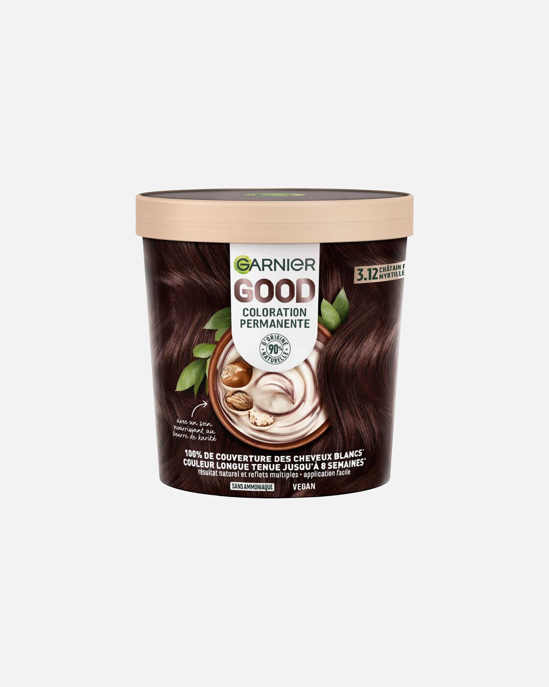 Coloration cheveux pour Unisexe Garnier Good BLACKBERRY BROWN