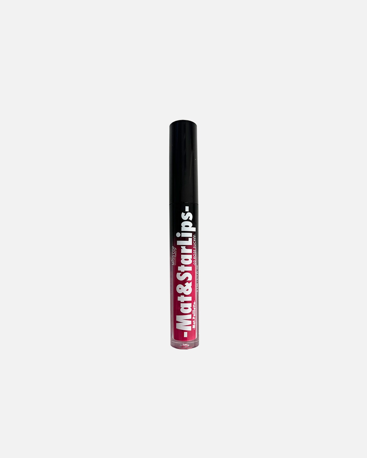 Rouge à lèvres pour Unisexe Miss Cop Mat & Star Lips 03 - Rose Sucrée