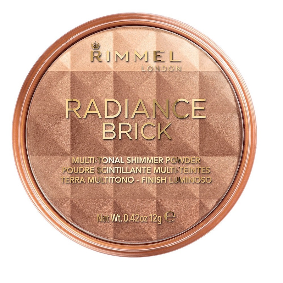 Rimmel London - RADIANCE BRICK Contouring 1 pieces Marron clair female