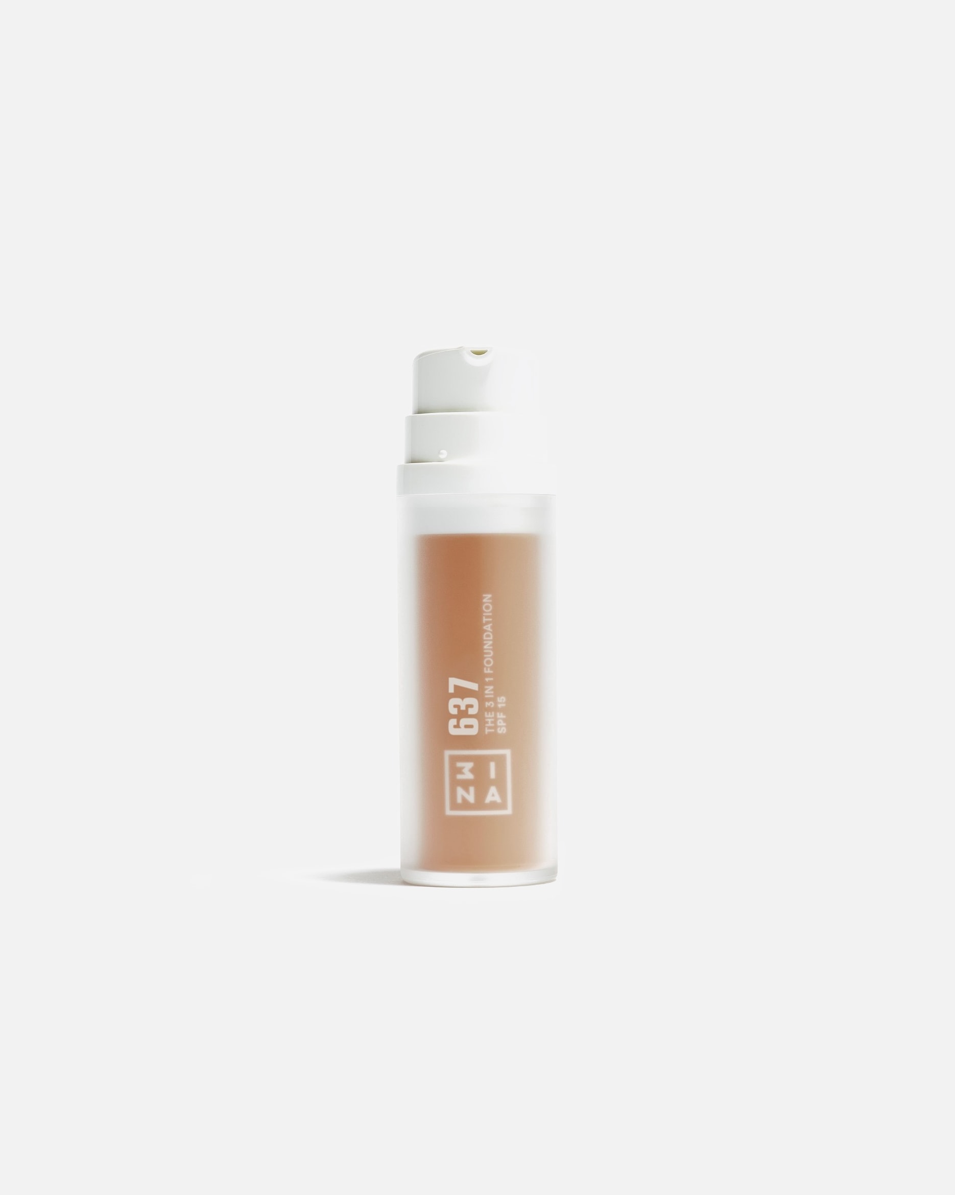 Fond de teint pour Unisexe 3INA The 3 in 1 Foundation 637 Sun beige