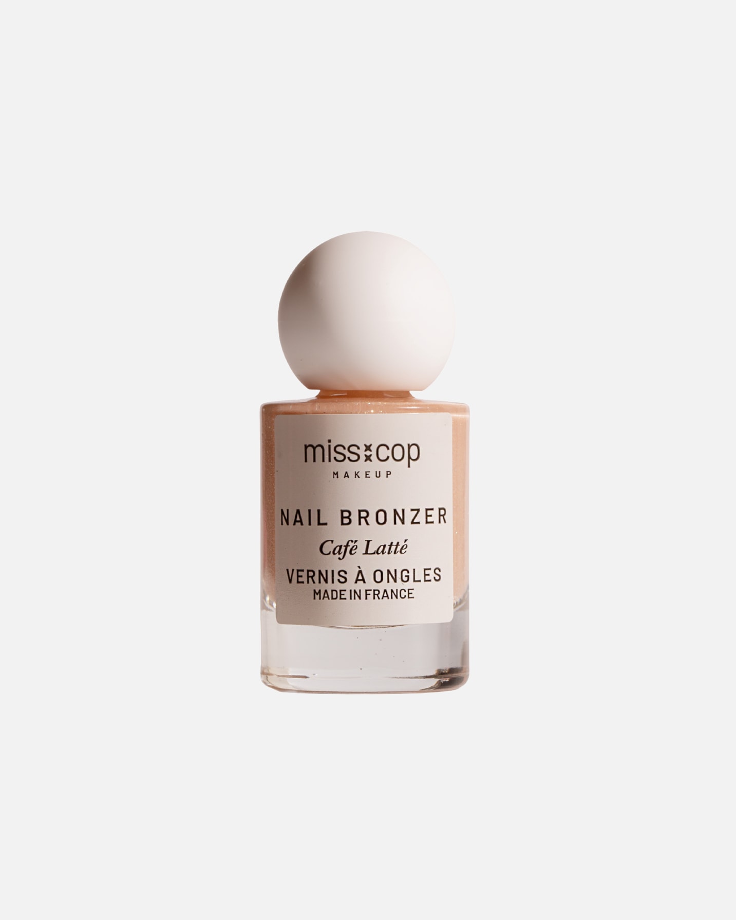 Vernis pour Unisexe Miss Cop BRONZER NAILS 01 Rosy Drop
