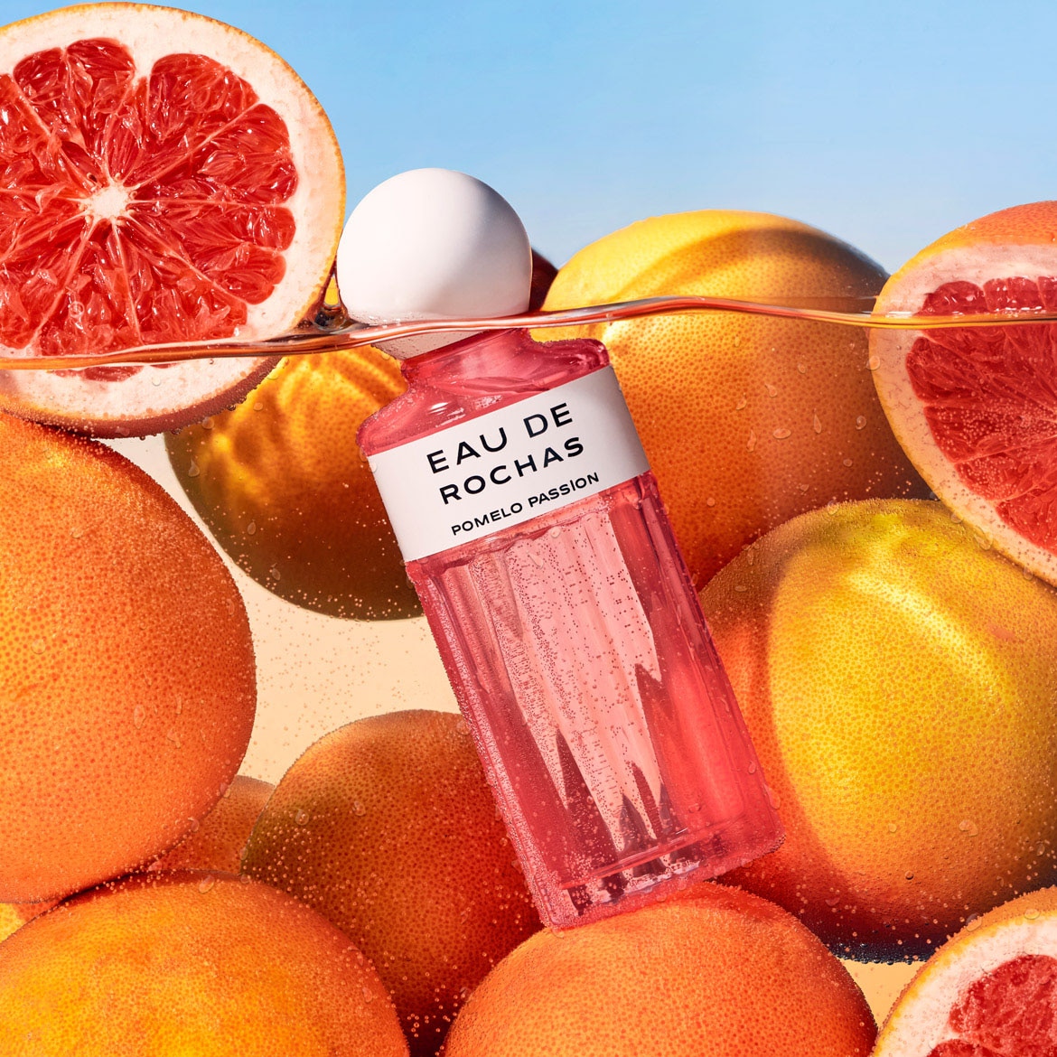 ROCHAS Découvrez vite la nouveauté Eau de Rochas Pomelo Passion, l'indispensable de votre été !