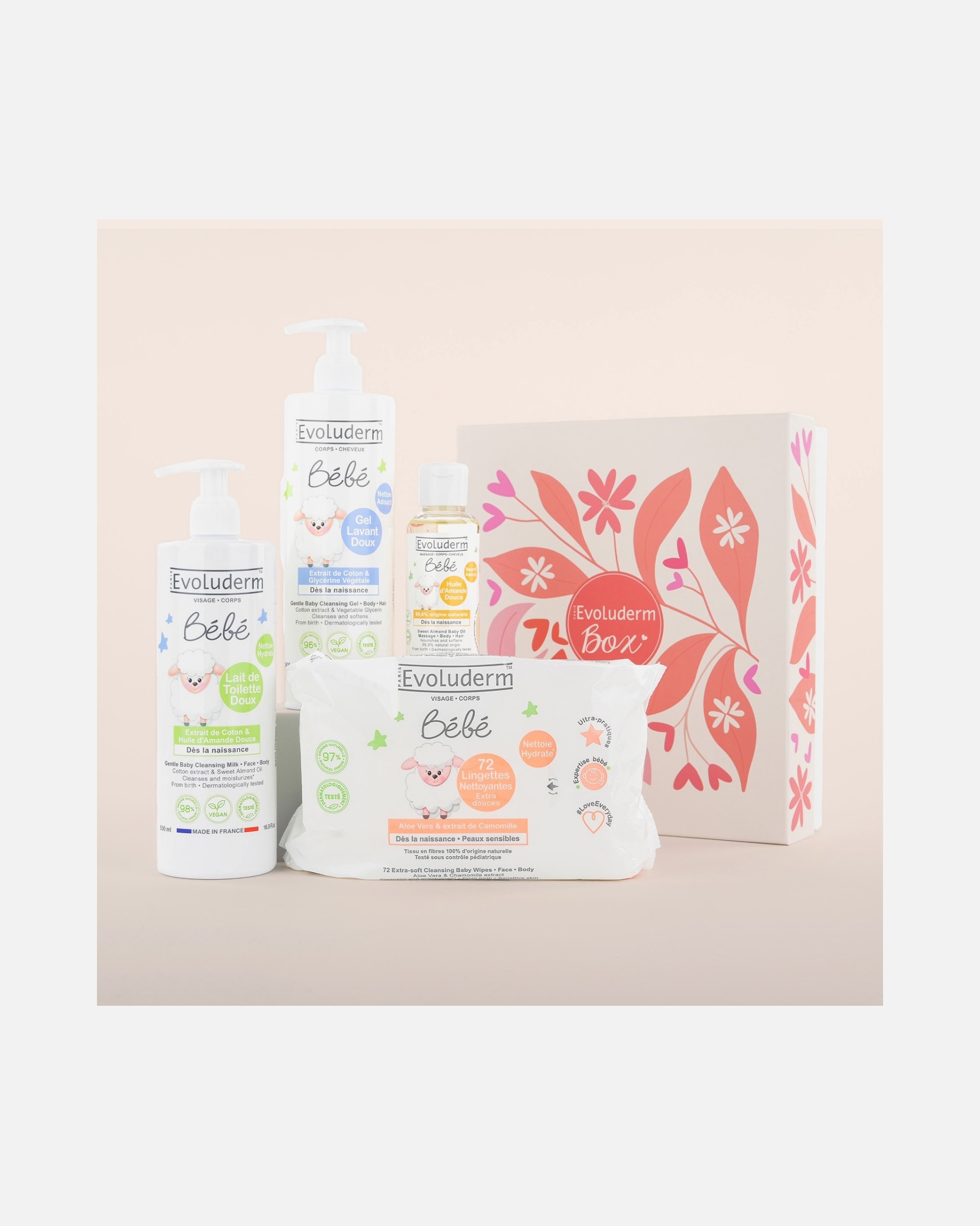 Soin bébé pour le bain pour Unisexe Evoluderm Tendresse Bébé 1 pièce