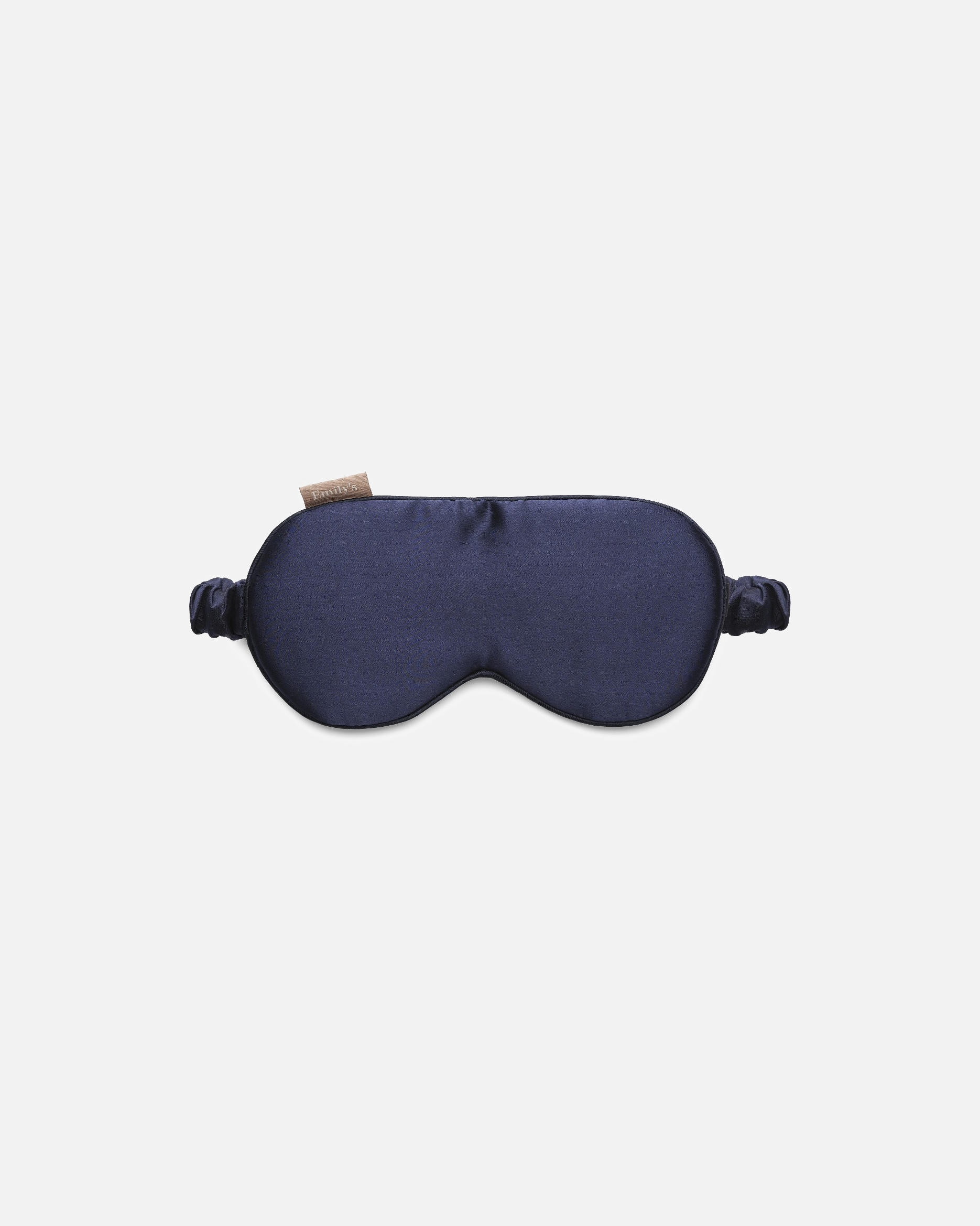 Masque de sommeil pour Unisexe Emily's Pillow Default Brand Line Masque de sommeil en soie Bleu Nuit