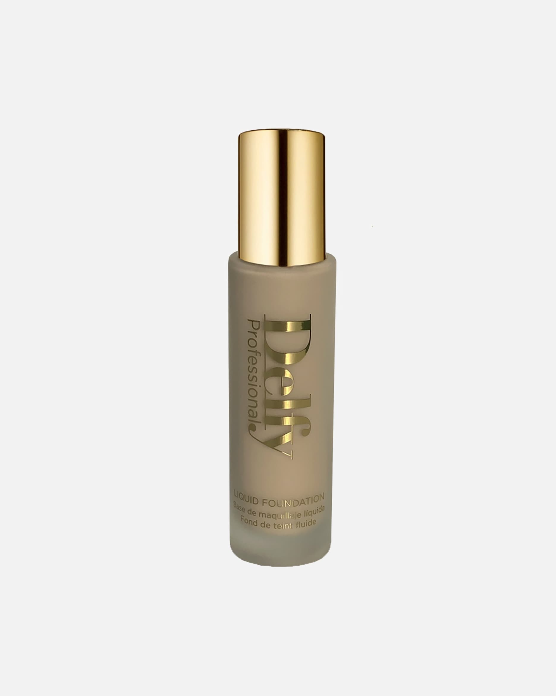 Fond de teint pour Unisexe Delfy Cosmetics Liquid Foundation 10 - Cappucino