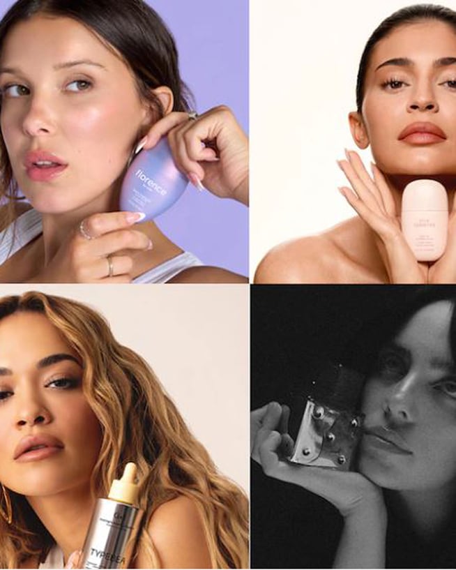 Découvrez les secrets de beauté des stars : Millie Bobby Brown avec un soin Florence by Mills, Kylie Jenner et son soin pour la peau, Rita Ora et son sérum capillaire, et enfin, le parfum métallique de Lana Del Rey.