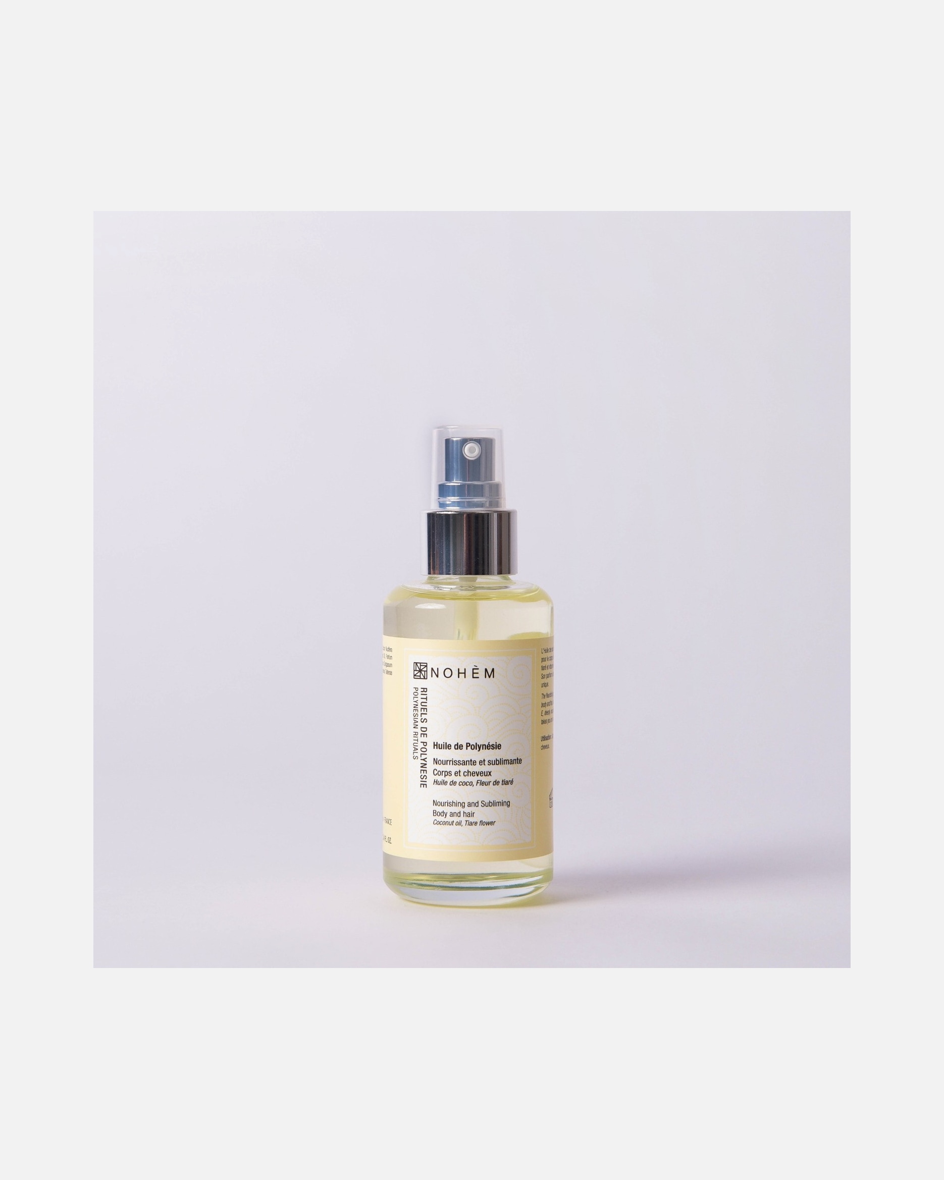 Huile pour le corps pour Unisexe Nohèm Huile de soin corps et cheveux de Polynésie 100 ml