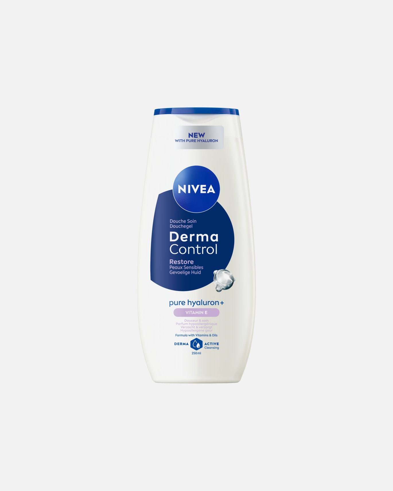Gel douche pour Unisexe NIVEA Care Derma Control Restore 250 ml