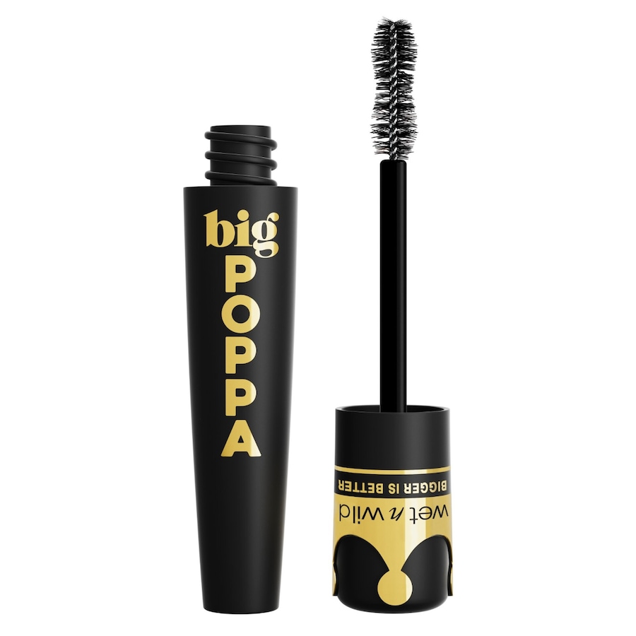 wet n wild - NEW! BIG POPPA MASCARA - Blackest Black Mascara 10 ml unisex