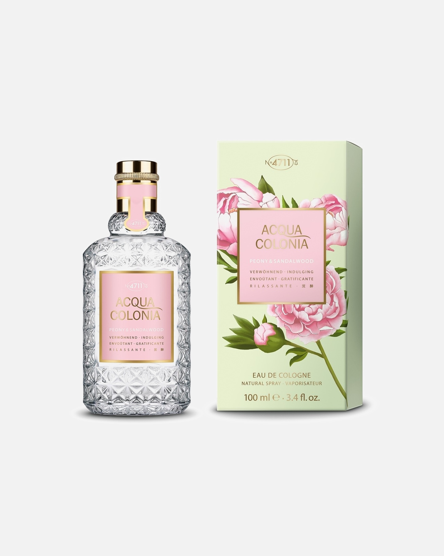 Eau de Cologne pour Femme 4711 Acqua Colonia Peony & Sandalwood Acqua Colonia 100 ml