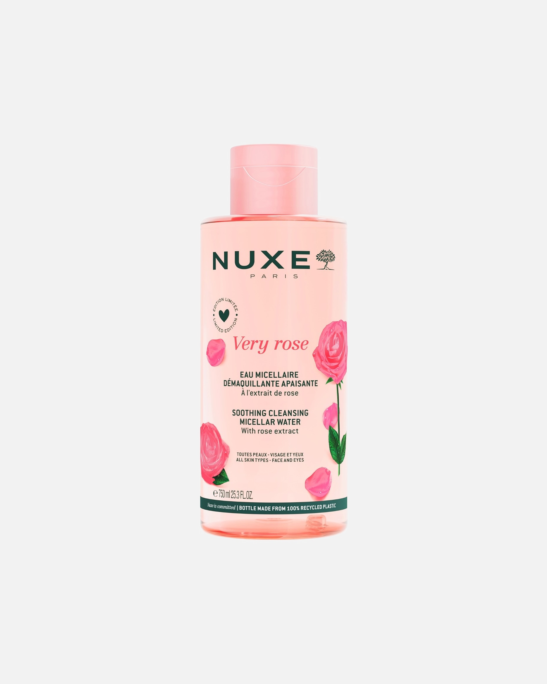 Eau micellaire pour Femme NUXE Very Rose Soothing Cleansing 750 ml