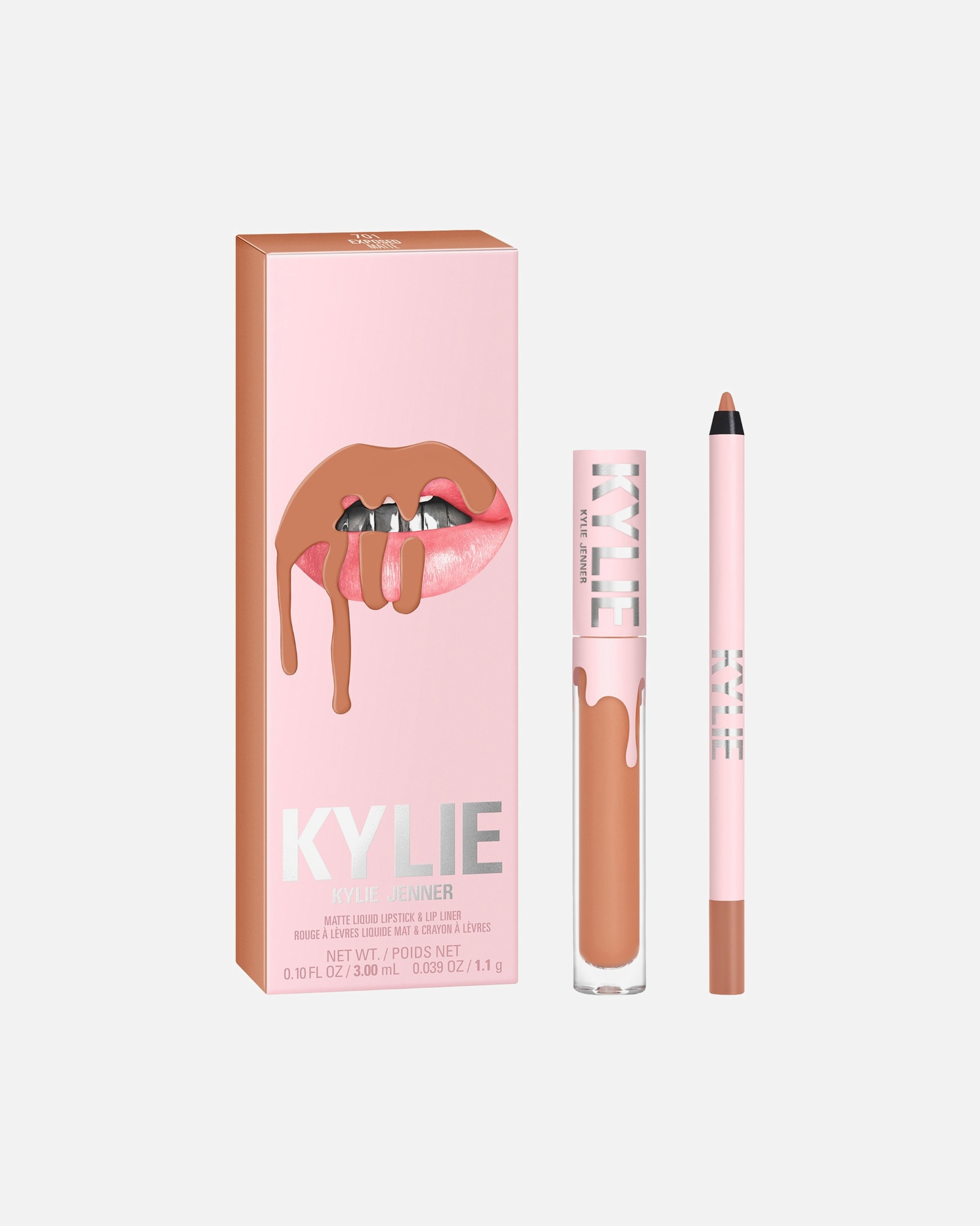 Coffret de maquillage pour les lèvres pour Unisexe KYLIE COSMETICS Matte Lip Kit 701 - EXPOSED