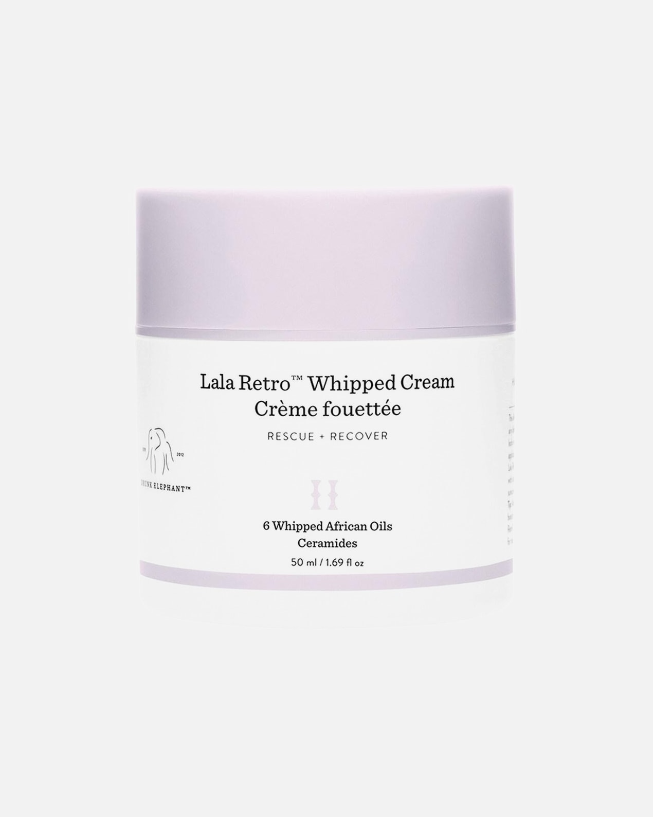 Crème visage pour Unisexe Drunk Elephant Lala Retro™ Whipped Cream 50 ml