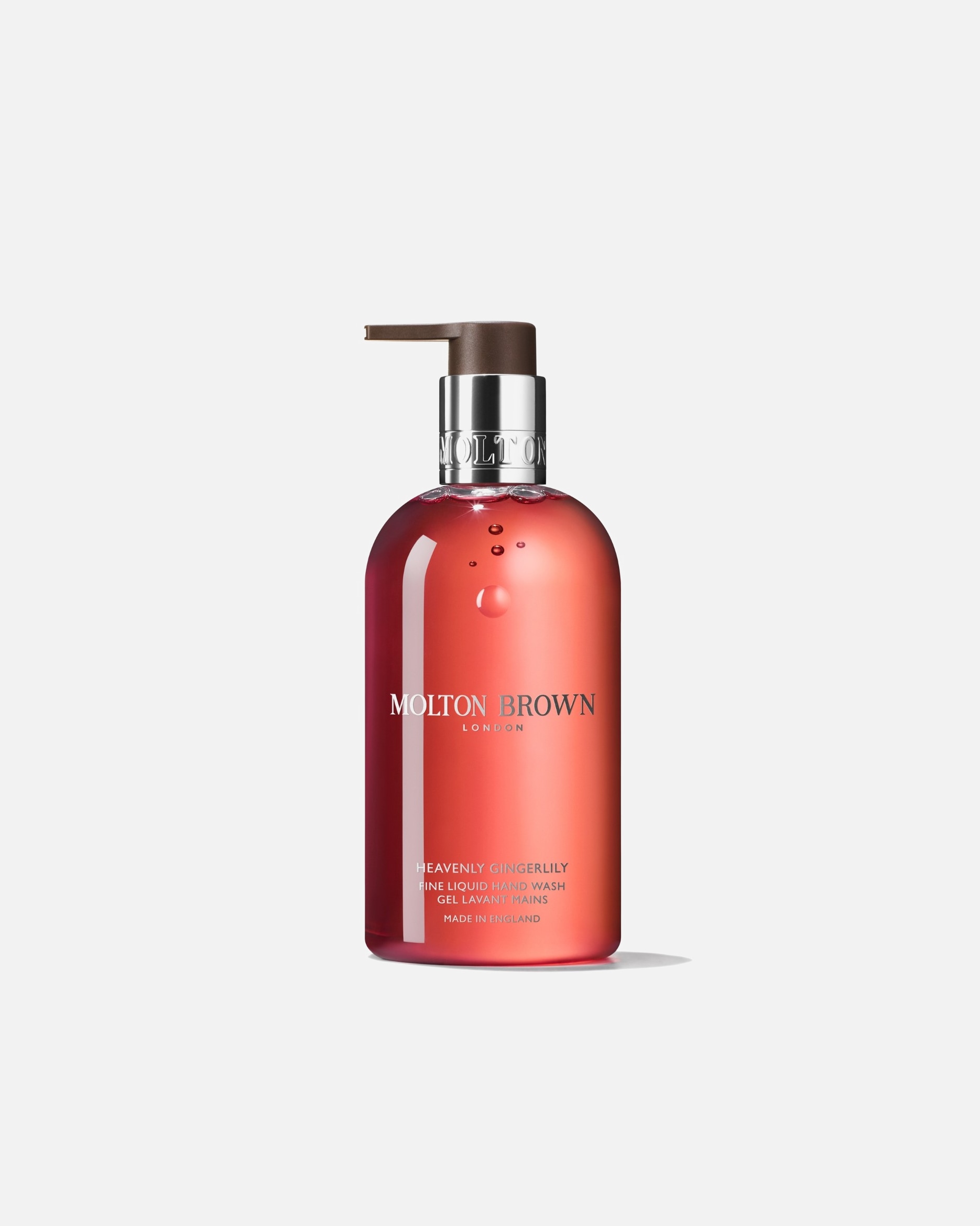 Savon pour les mains pour Femme Molton Brown Hand Care HEAVENLY GINGERLILY HAND WASH GLASS BOTTLE 300 ml