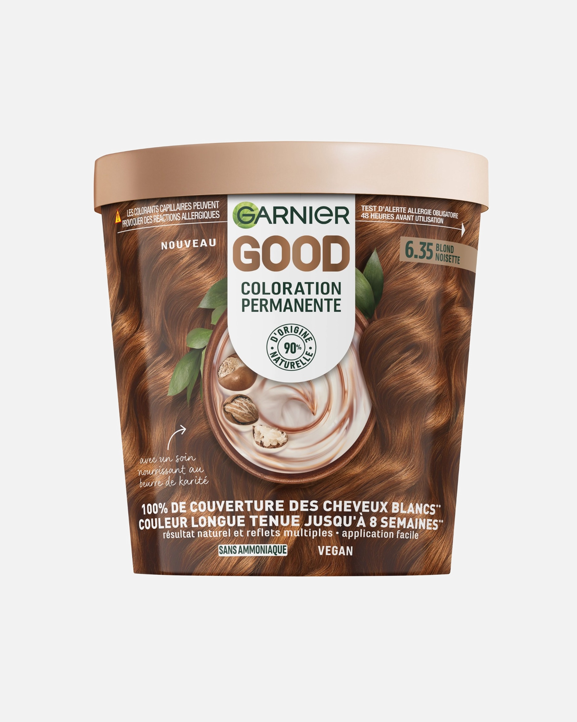 Coloration cheveux pour Unisexe Garnier Good 6.35 BLOND NOISETTE