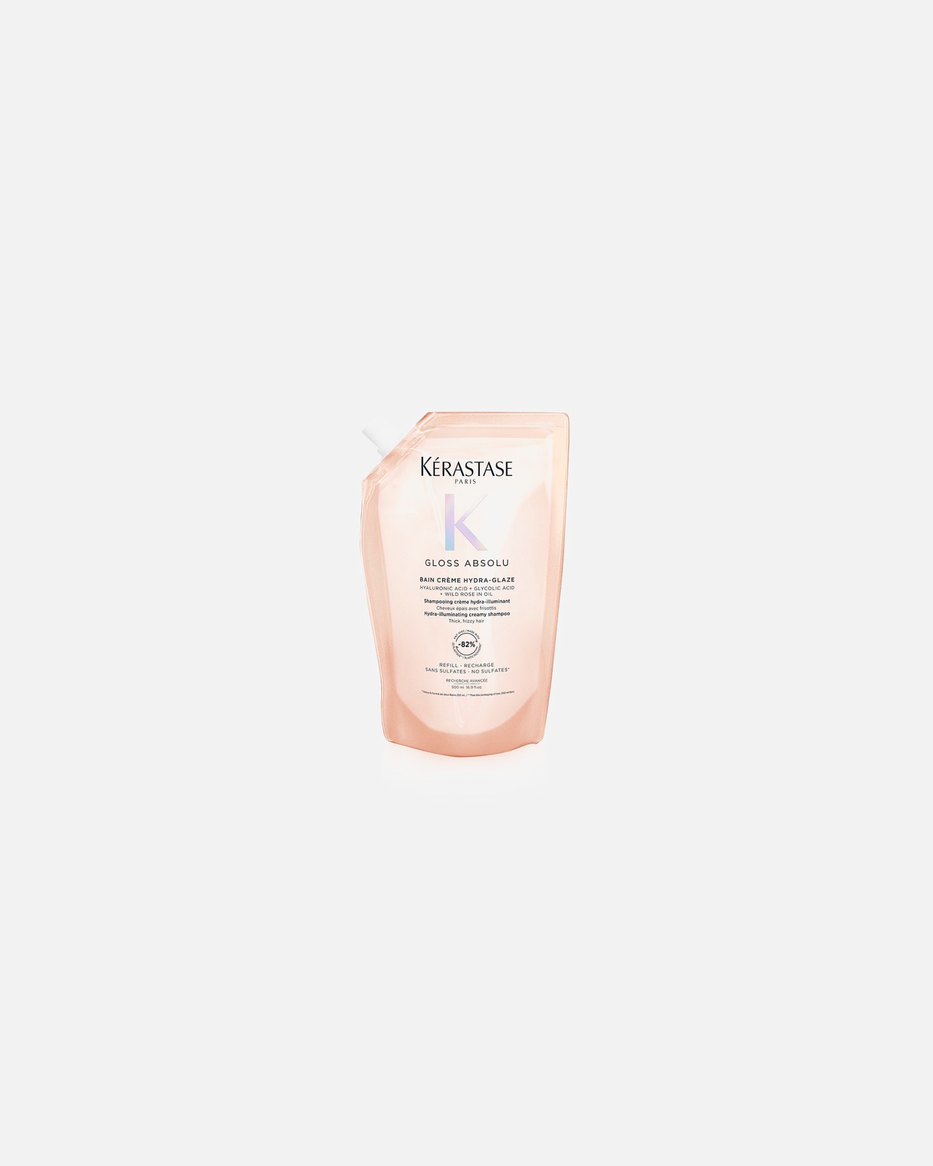 Shampooing pour Unisexe Kérastase Gloss Absolu Bain crème hydra-illuminant 500 ml - Recharge