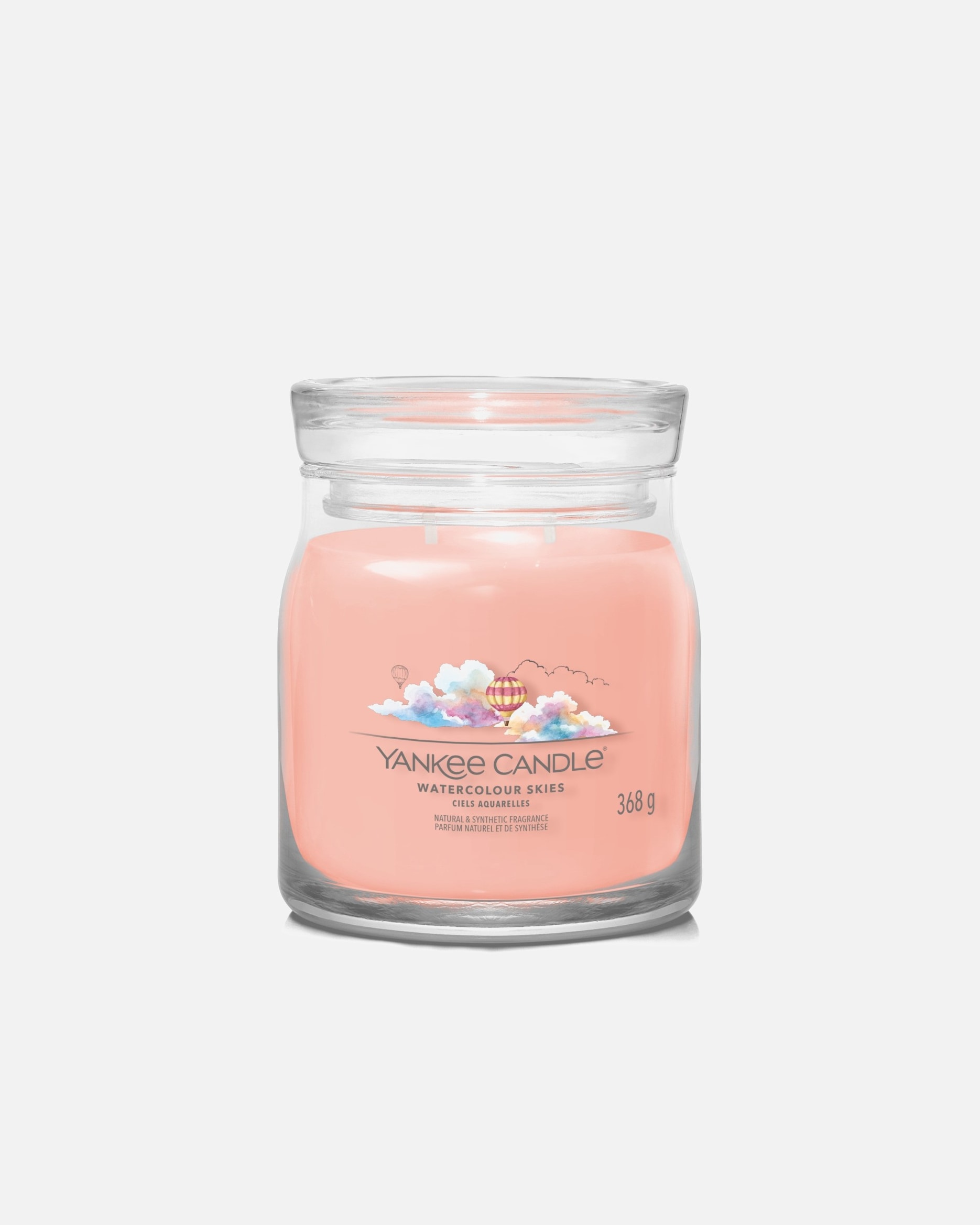 Bougie pour Unisexe YANKEE CANDLE Watercolour Skies 368 g - Signature