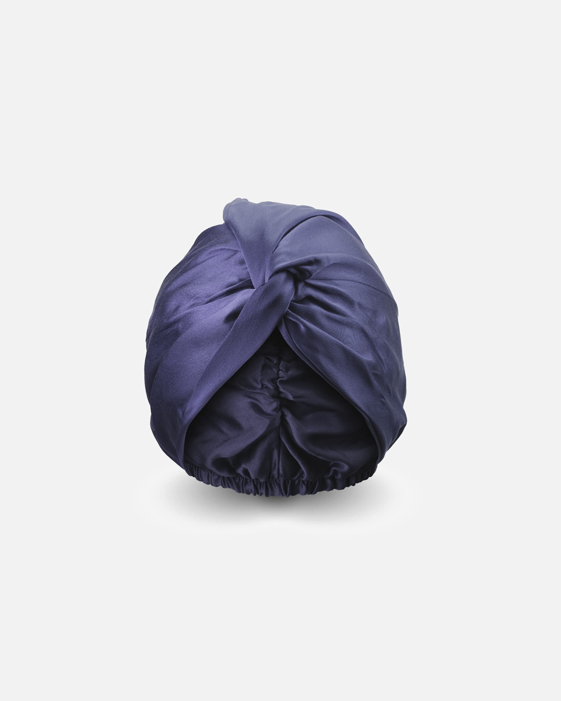 Accessoires pour les cheveux pour Unisexe Emily's Pillow Default Brand Line Turban 100% pure soie Bleu Nuit