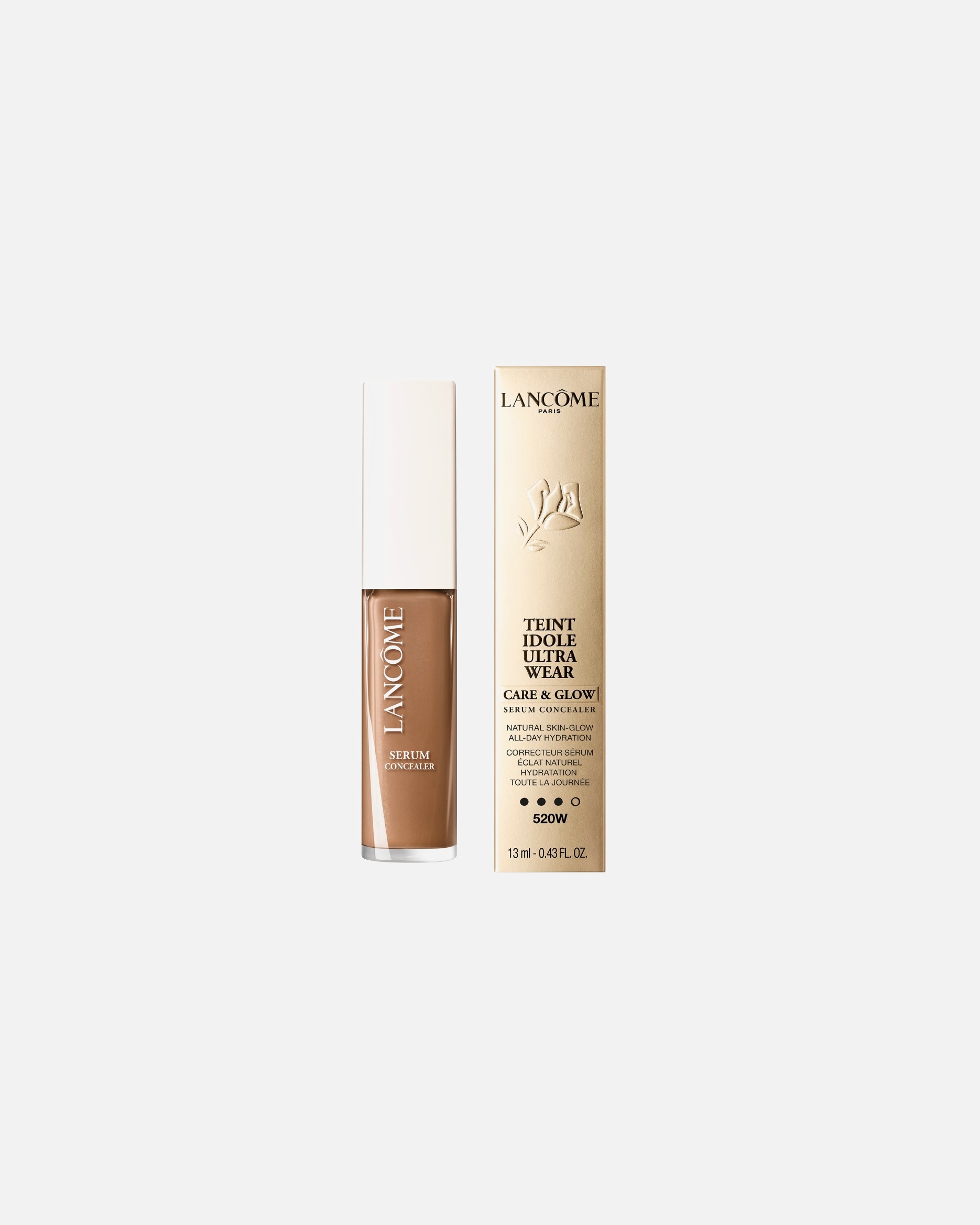 Correcteur pour Unisexe Lancôme Teint Idole Ultra Wear Care & Glow Concealer 520W
