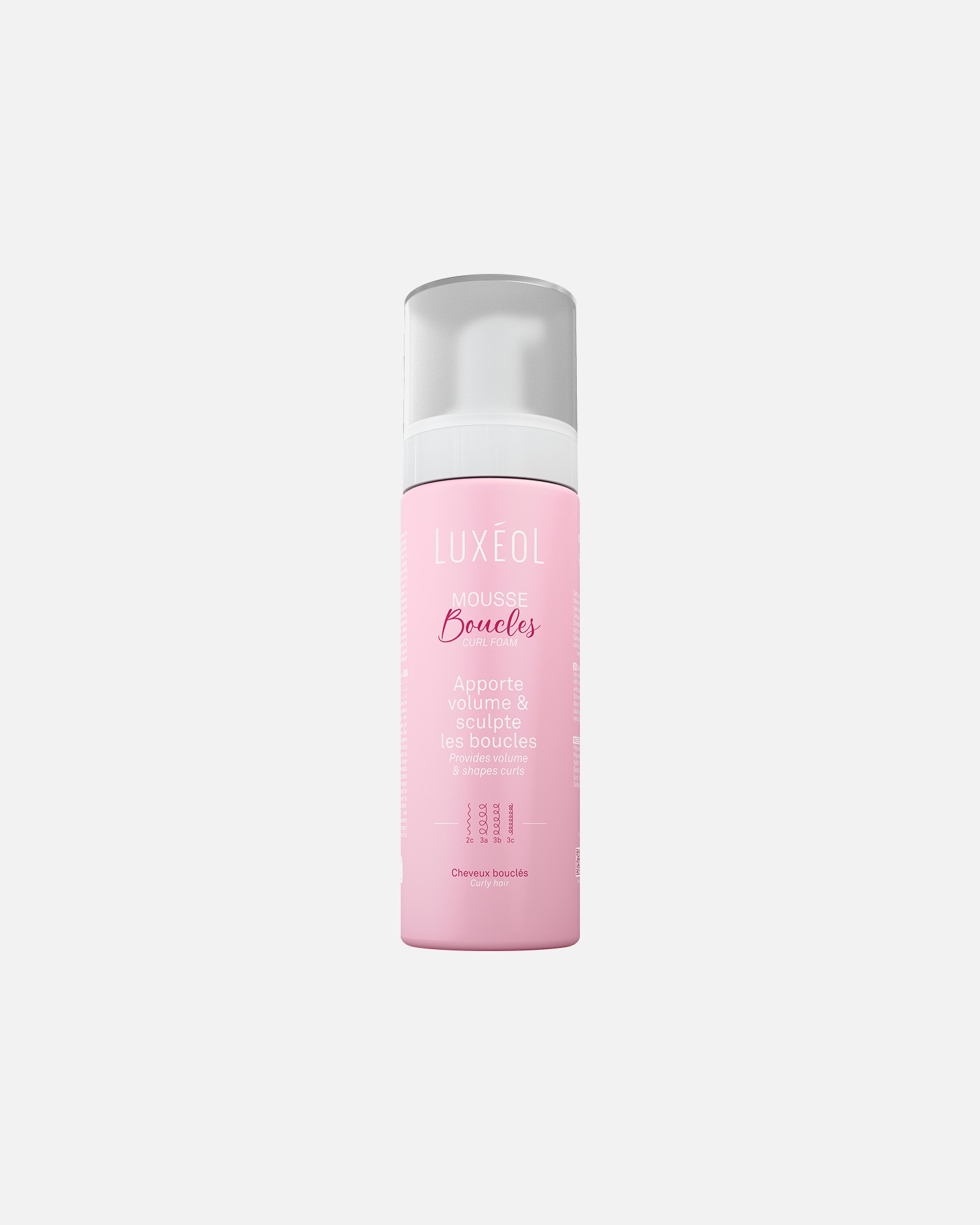 Mousse cheveux pour Unisexe Luxéol Mousse Boucles 200 ml