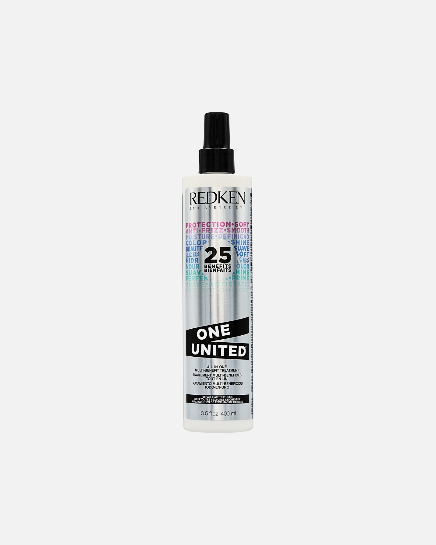 Soin sans rinçage pour Unisexe Redken One United All-in-one Multi-Benefit Treatment 400 ml