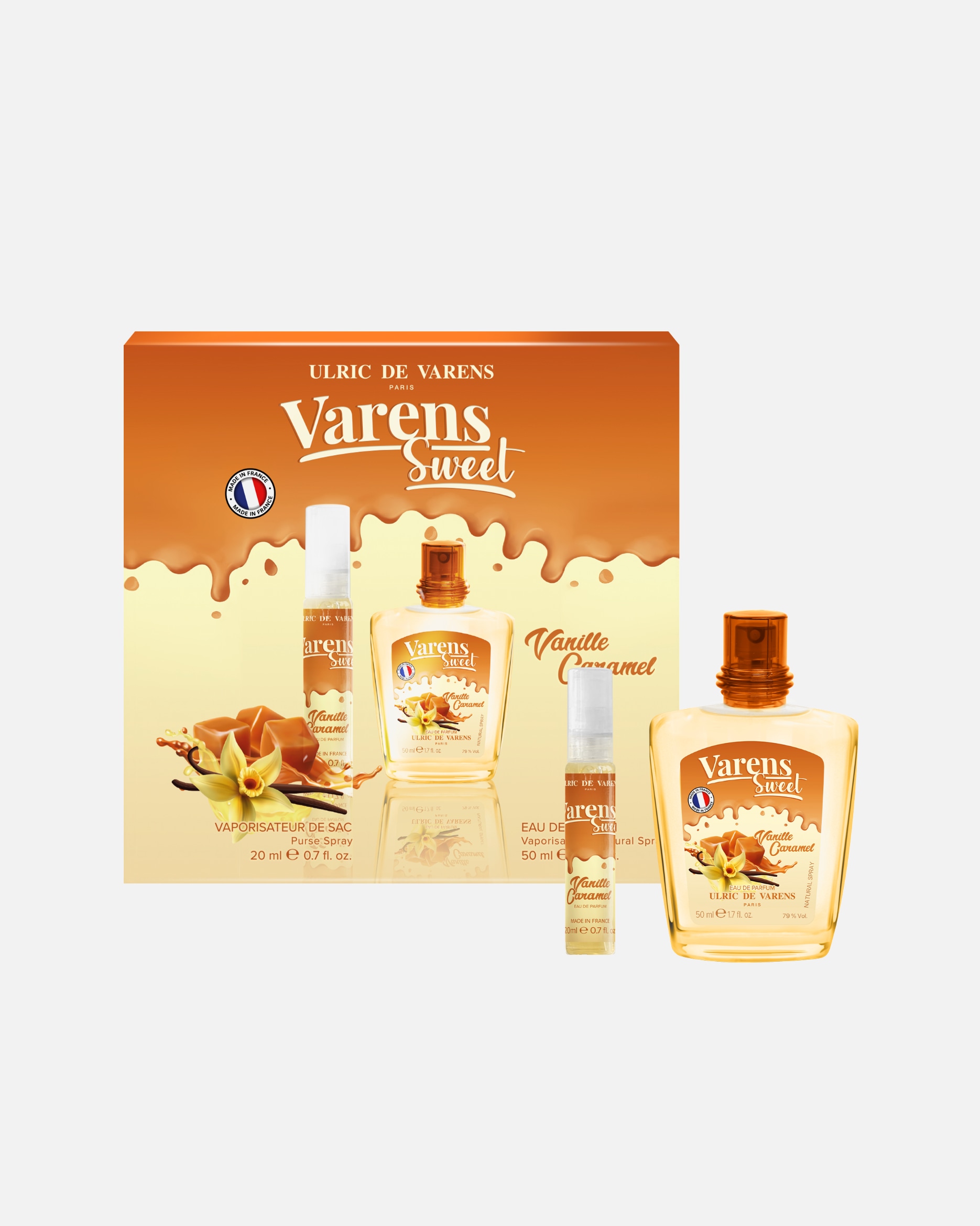 Coffret parfum pour Femme Ulric De Varens Coffret Varens Sweet Vanille Caramel 1 Pièce