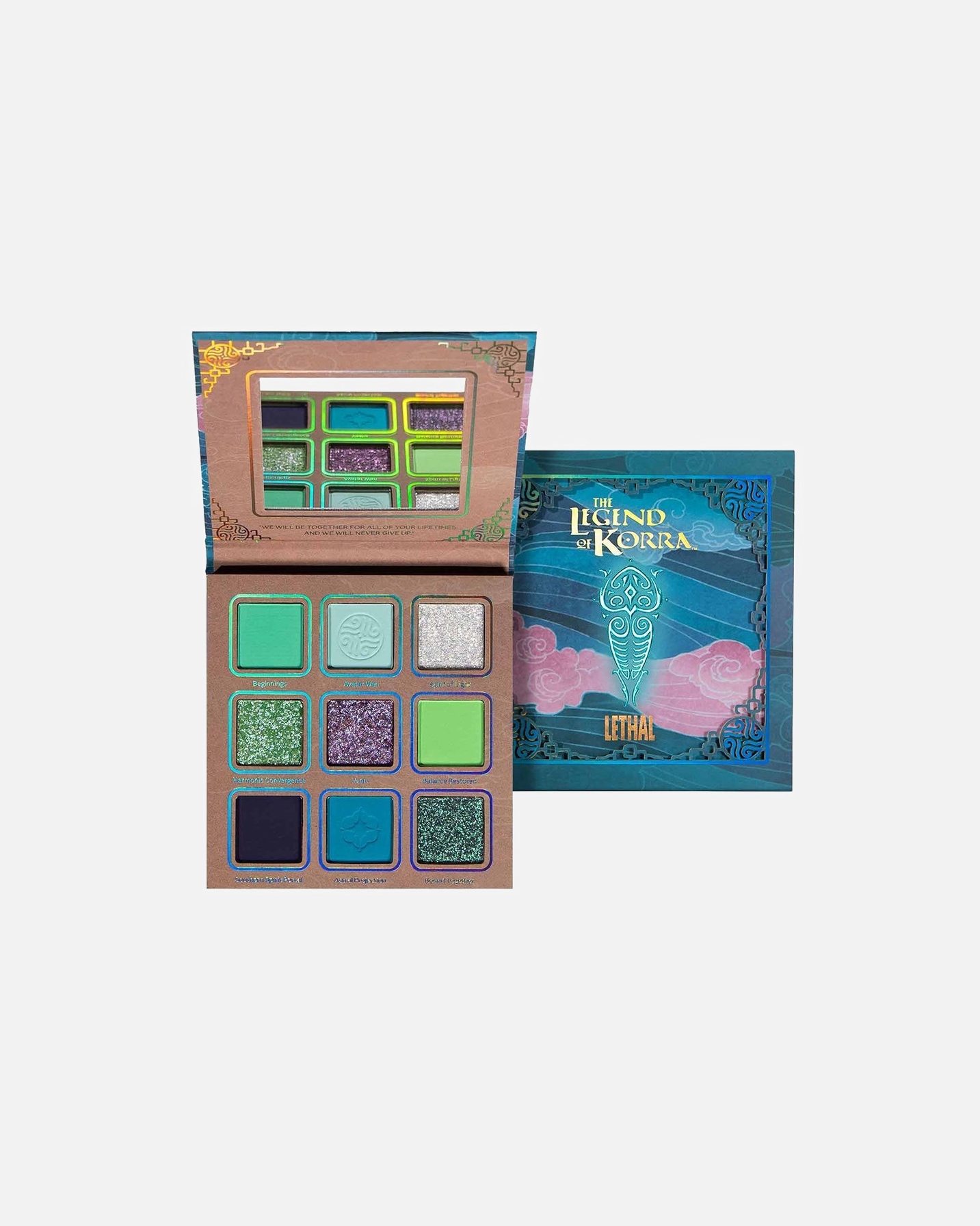 Ombre à paupières pour Unisexe Vaatu Palette 9.6 Grammes