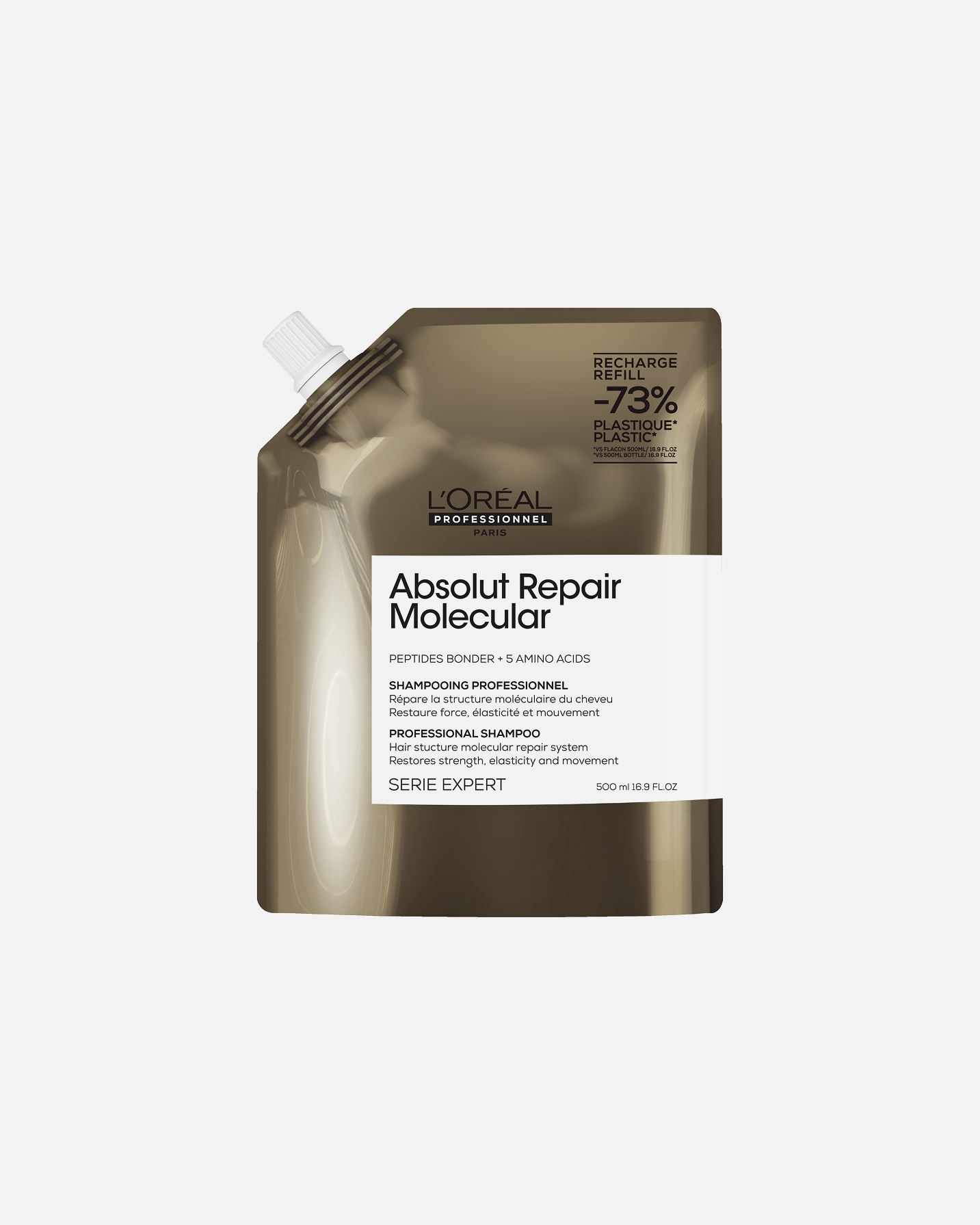 Shampooing pour Unisexe L´Oréal Professionnel Paris Serie Expert Absolut Repair Molecular 500 ml - Recharge