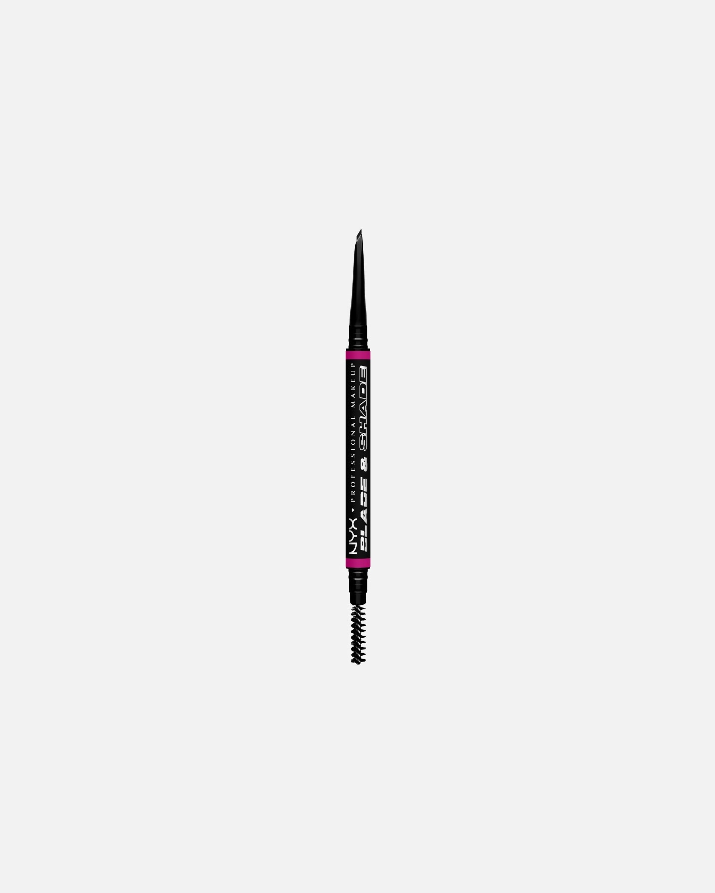 Crayon à sourcils pour Unisexe NYX Professional Makeup Blade & Shade Black