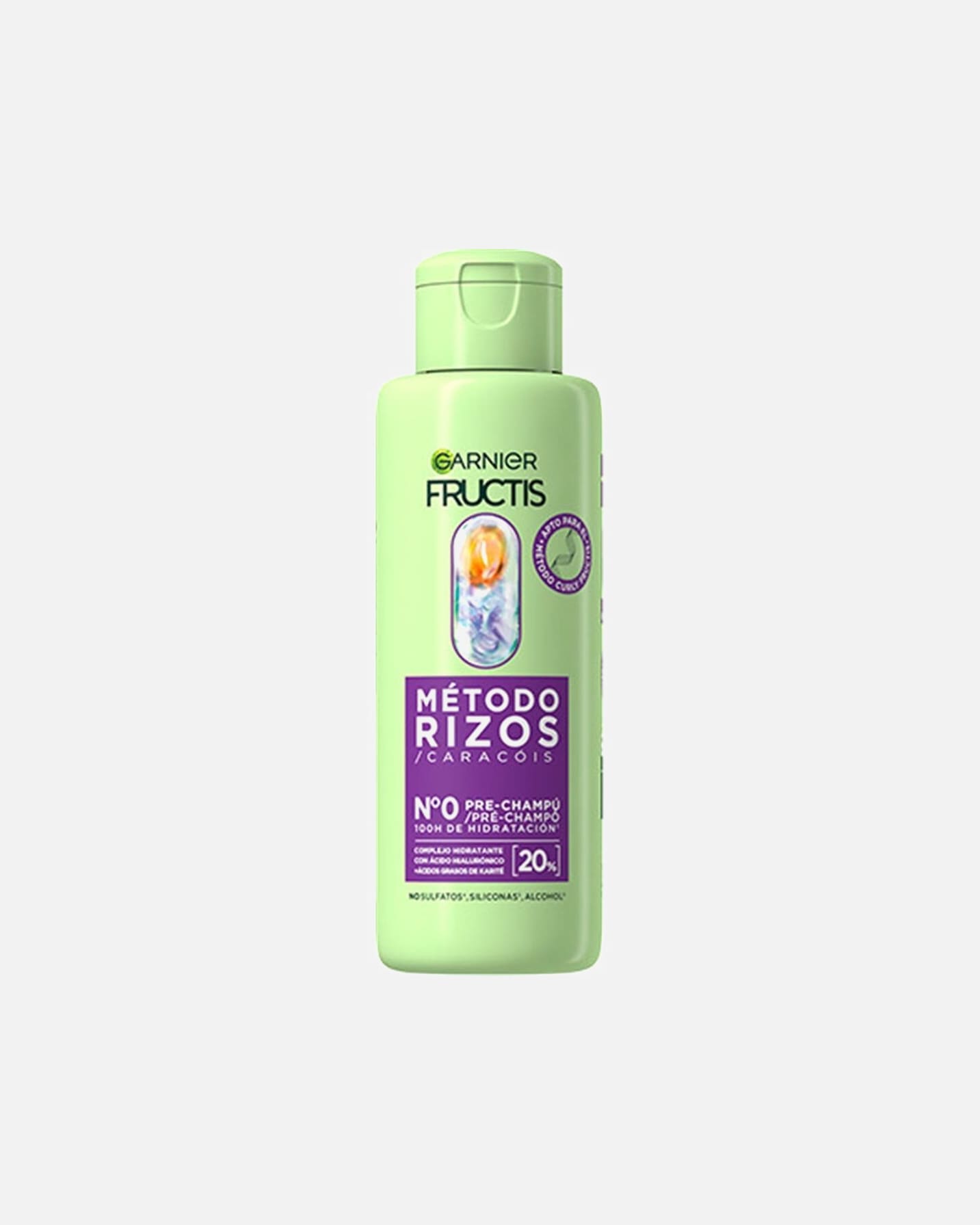 Crème cheveux pour Unisexe Garnier Fructis Pré-shampoing Méthode Boucles n° 0 200 ml