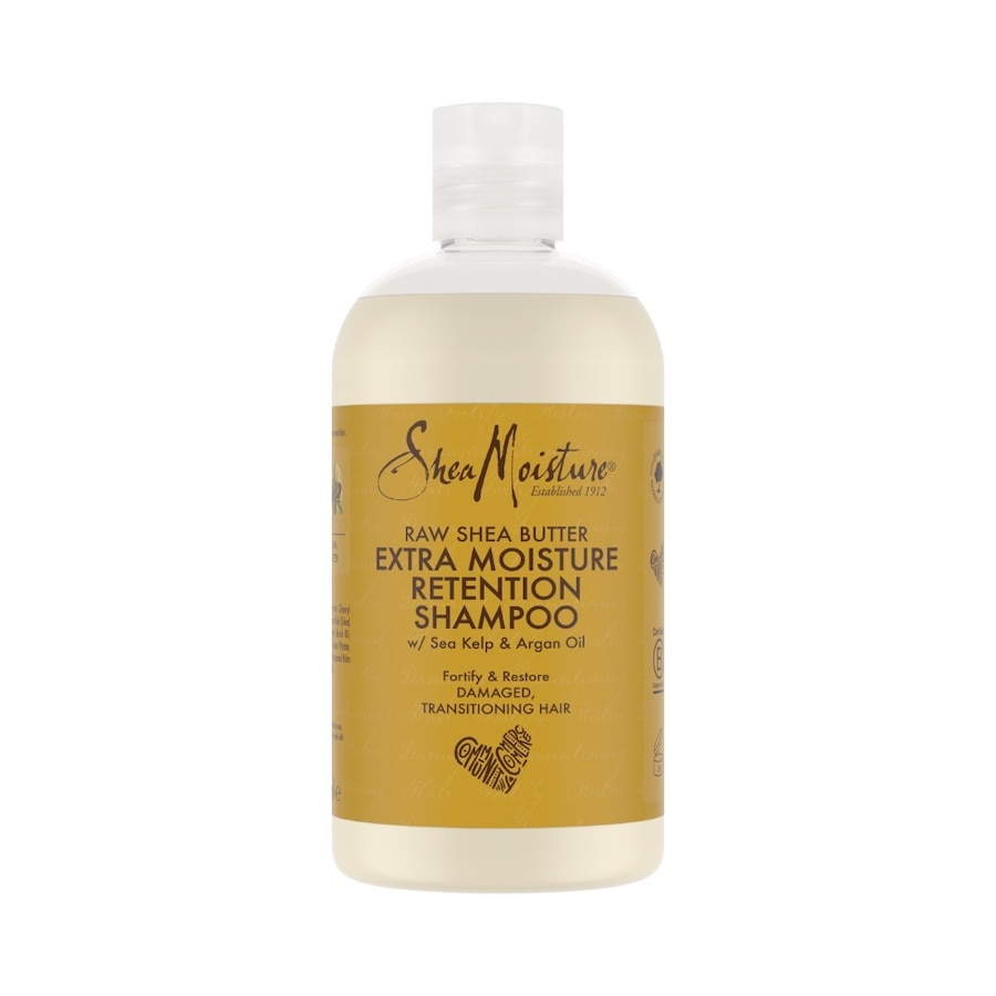 Shea Moisture - Beurre de Karité Brut Shampooing hydratant Shampoing 384 ml unisex