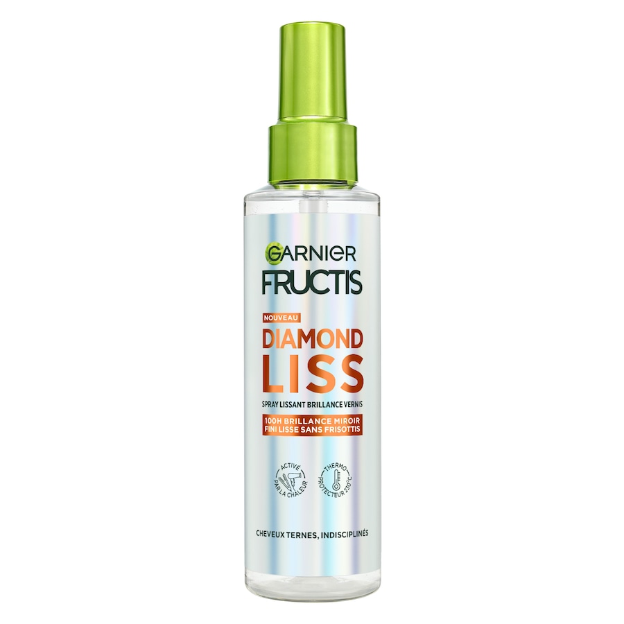 Garnier - Fructis Spray lissant brillance vernis thermo protecteur Laque cheveux 150 ml unisex