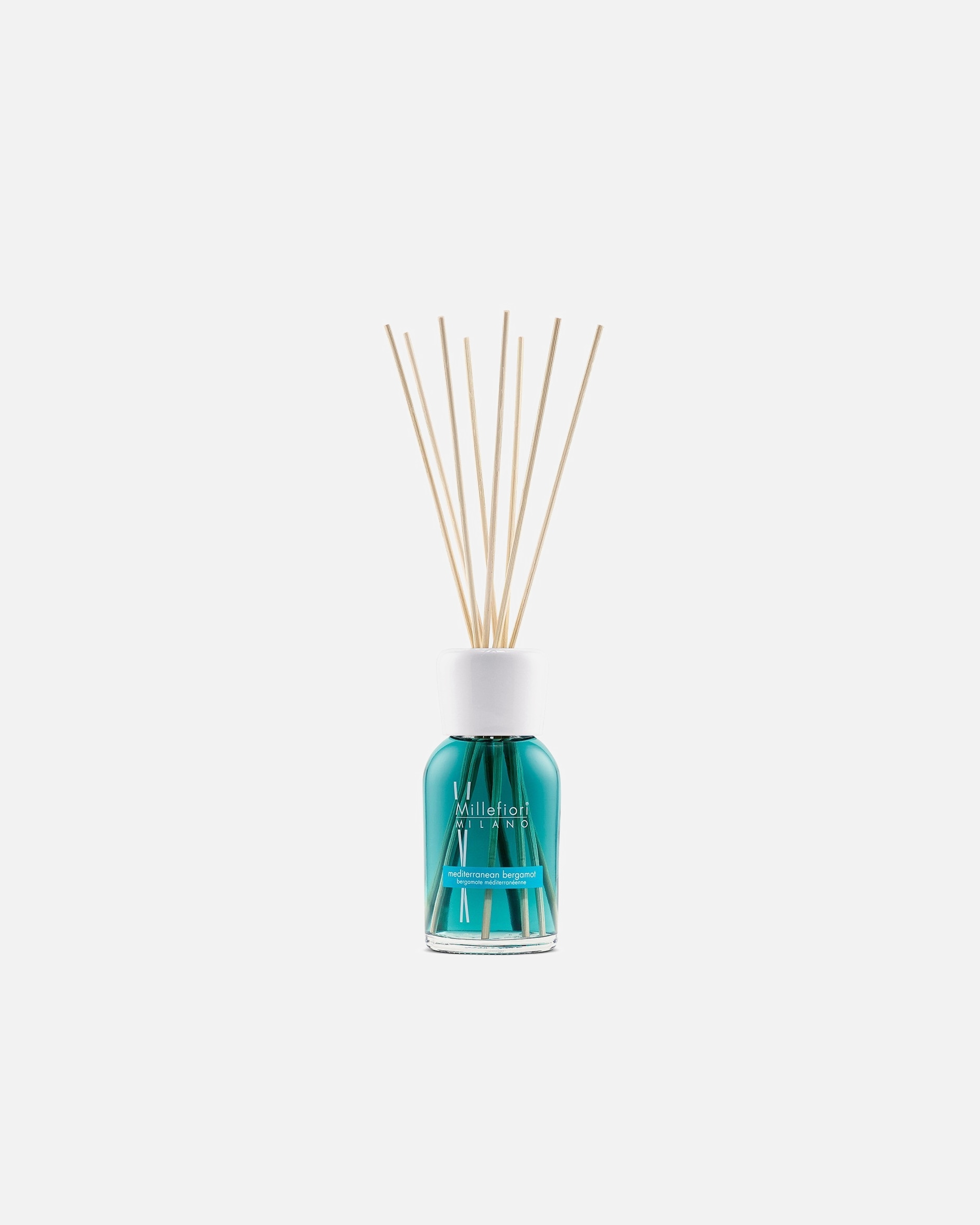 Parfum d'ambiance pour Unisexe Millefiori MILANO Diffuseur à bâtonnets, bergamote méditerranéenne 250 ml