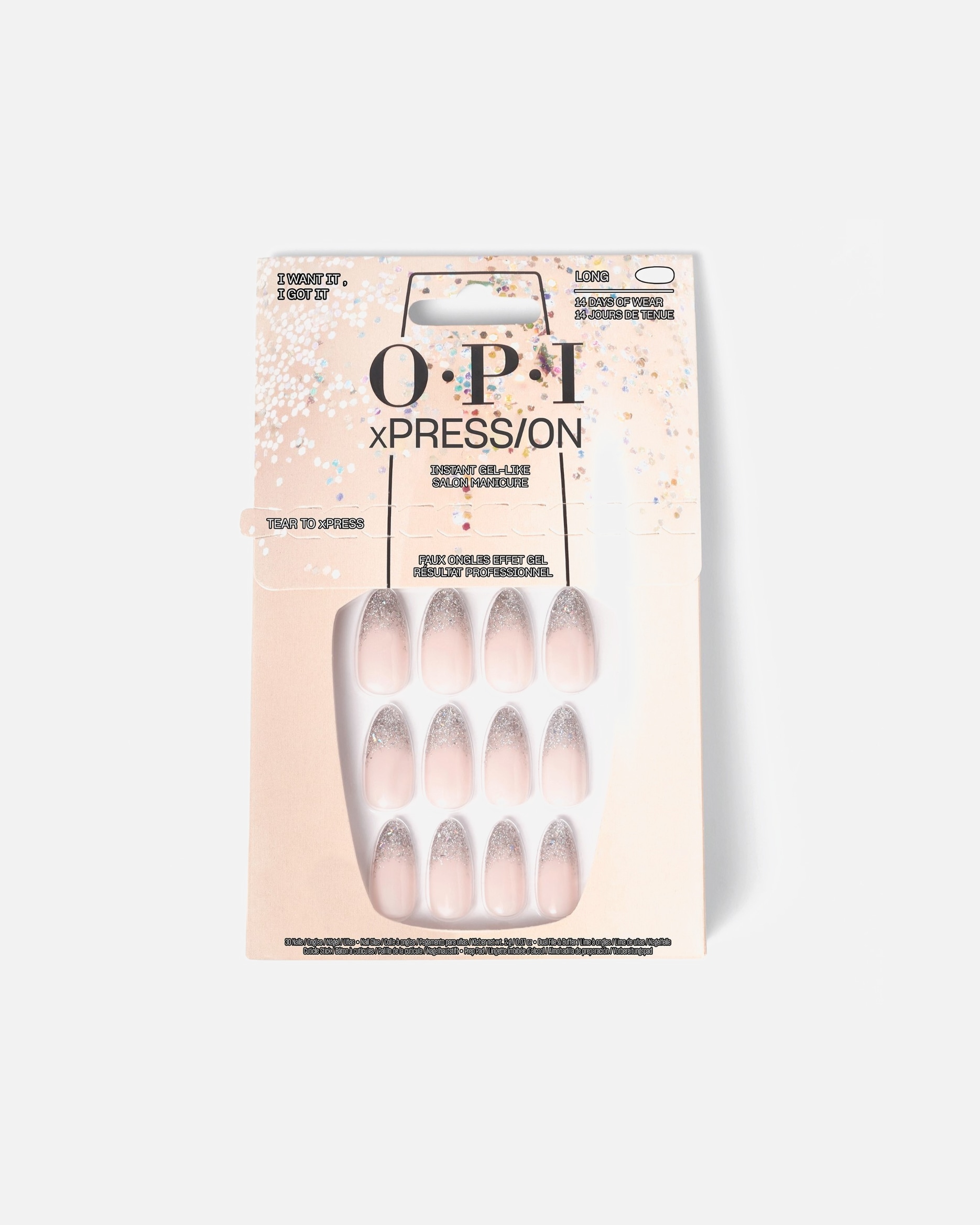 Faux ongles pour Unisexe OPI xPRESS/ON Press-On Nägel I Want It, I Got It