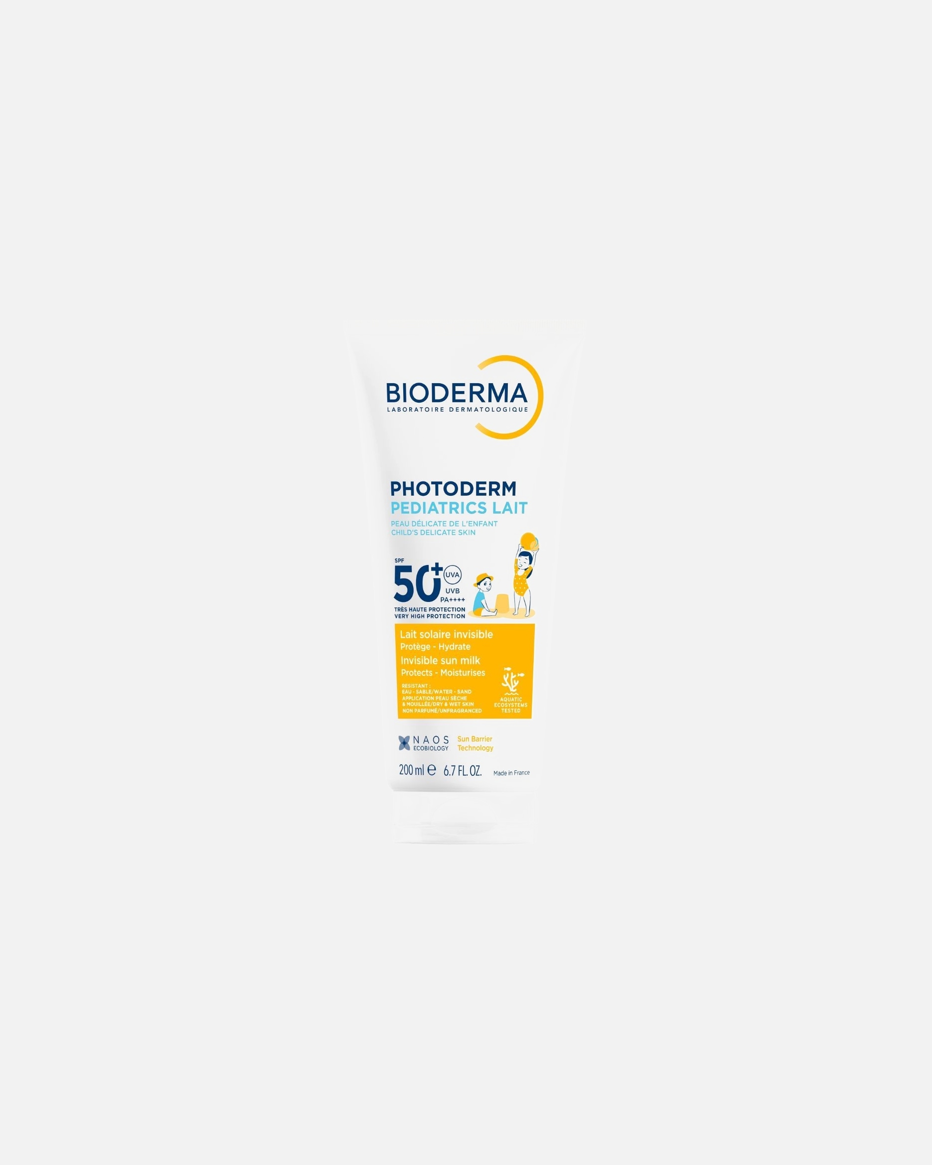 Crème solaire pour le corps pour Unisexe Bioderma Photoderm Lait SPF50 200 ml