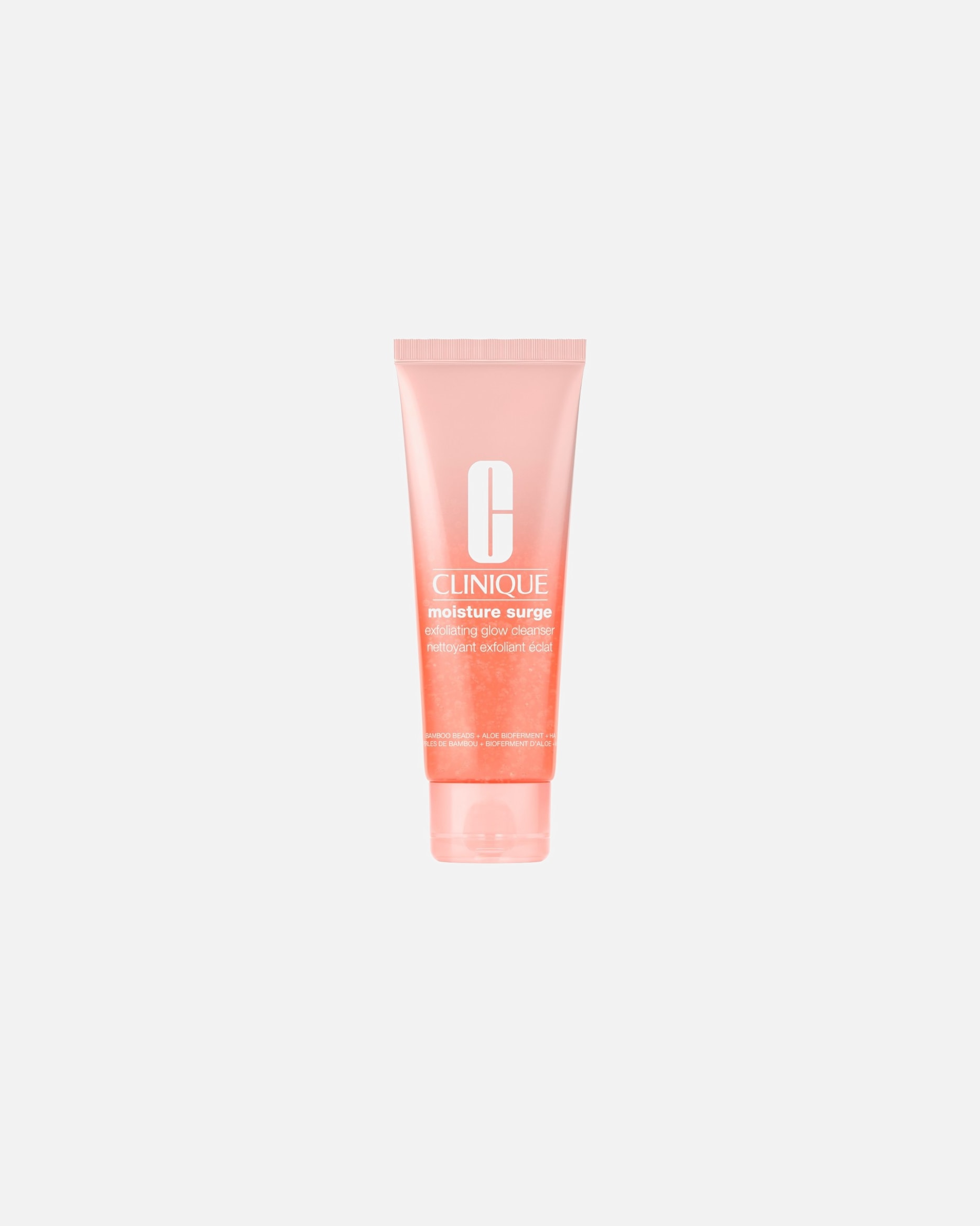 Gel nettoyant pour Unisexe Clinique Moisture Surge™ Nettoyant Exfoliant Éclat 125 ml