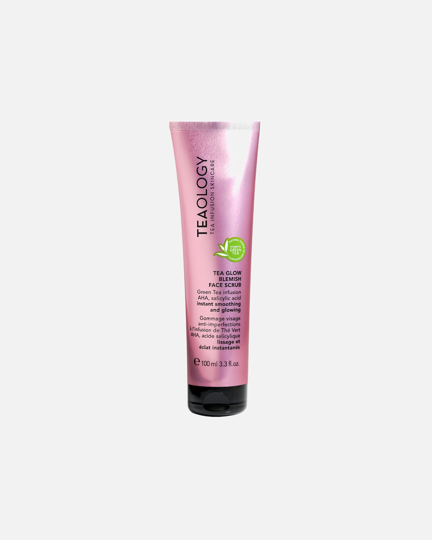 Crème visage pour Unisexe Teaology Exfoliant anti-imperfection pour le visage Tea Glow 100 ml