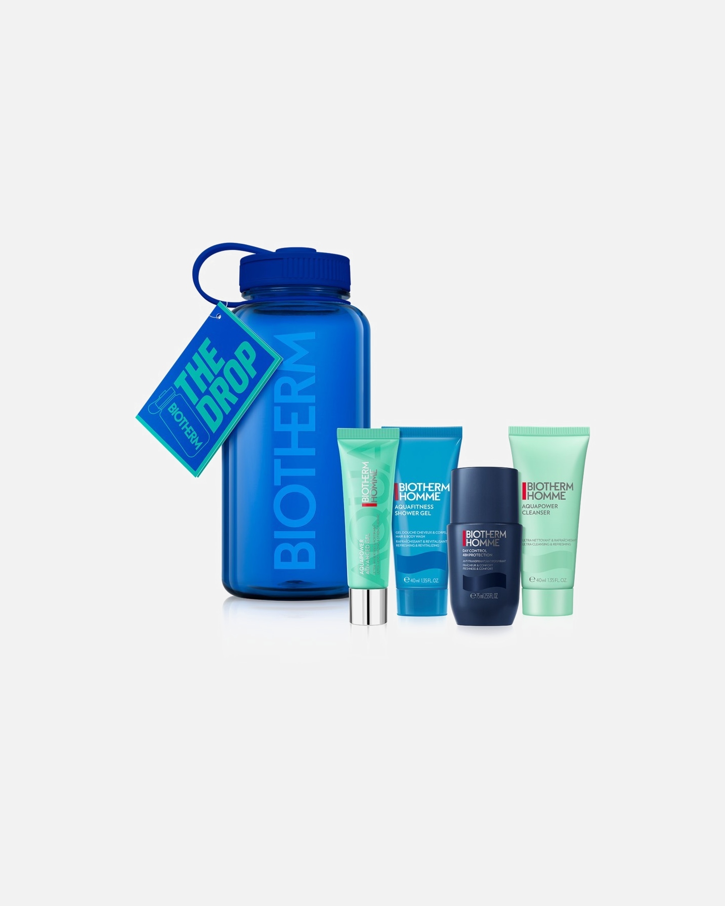 Coffret soin visage pour Unisexe Biotherm Drop™ Soins hydratants pour homme 1 unité