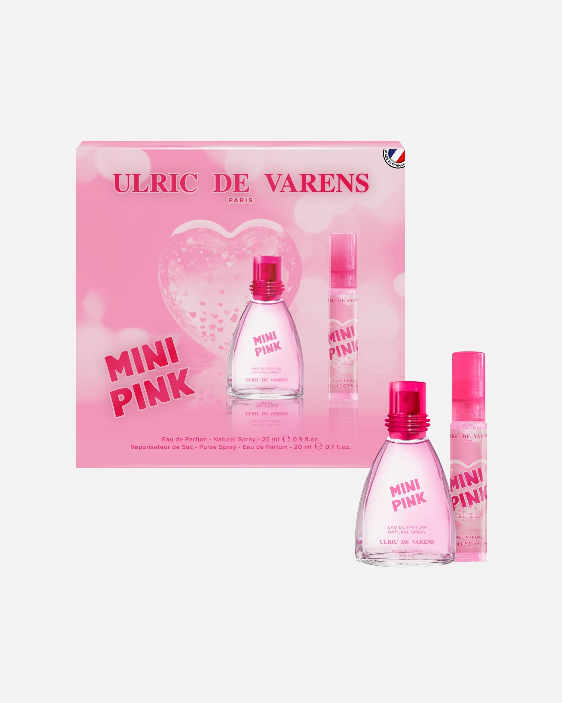 Coffret parfum pour Femme Ulric De Varens Mini Pink 1 unité