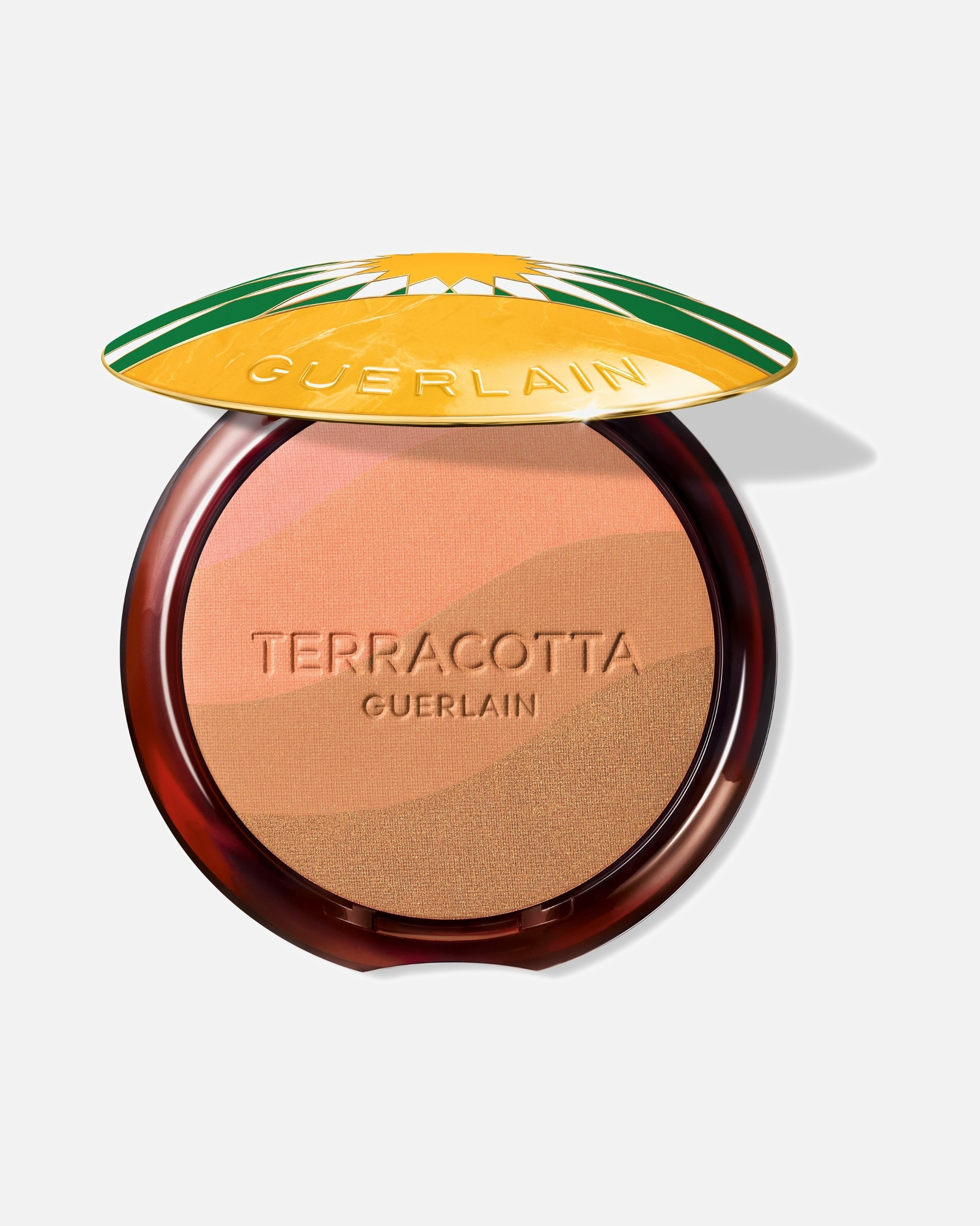 Poudre pour Unisexe Guerlain Terracotta Summer Glow - La Poudre Éclat Bonne Mine Naturelle - Édition Limitée 03 Moyen Doré